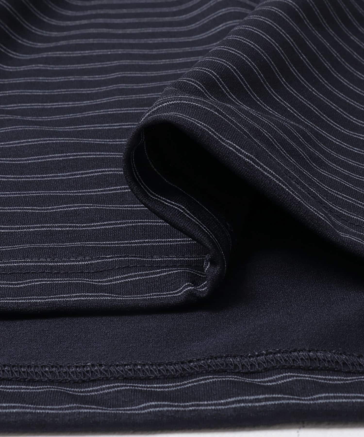 『吸水速乾/接触冷感/イージーケア』クイックドライ ドロストロングスリーブTシャツ NVYxGRY M