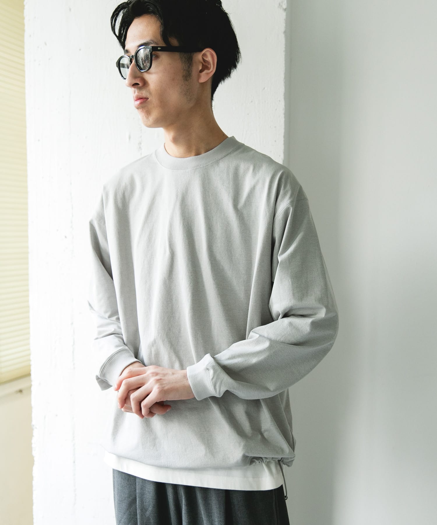 身長：180cm サイズ：L