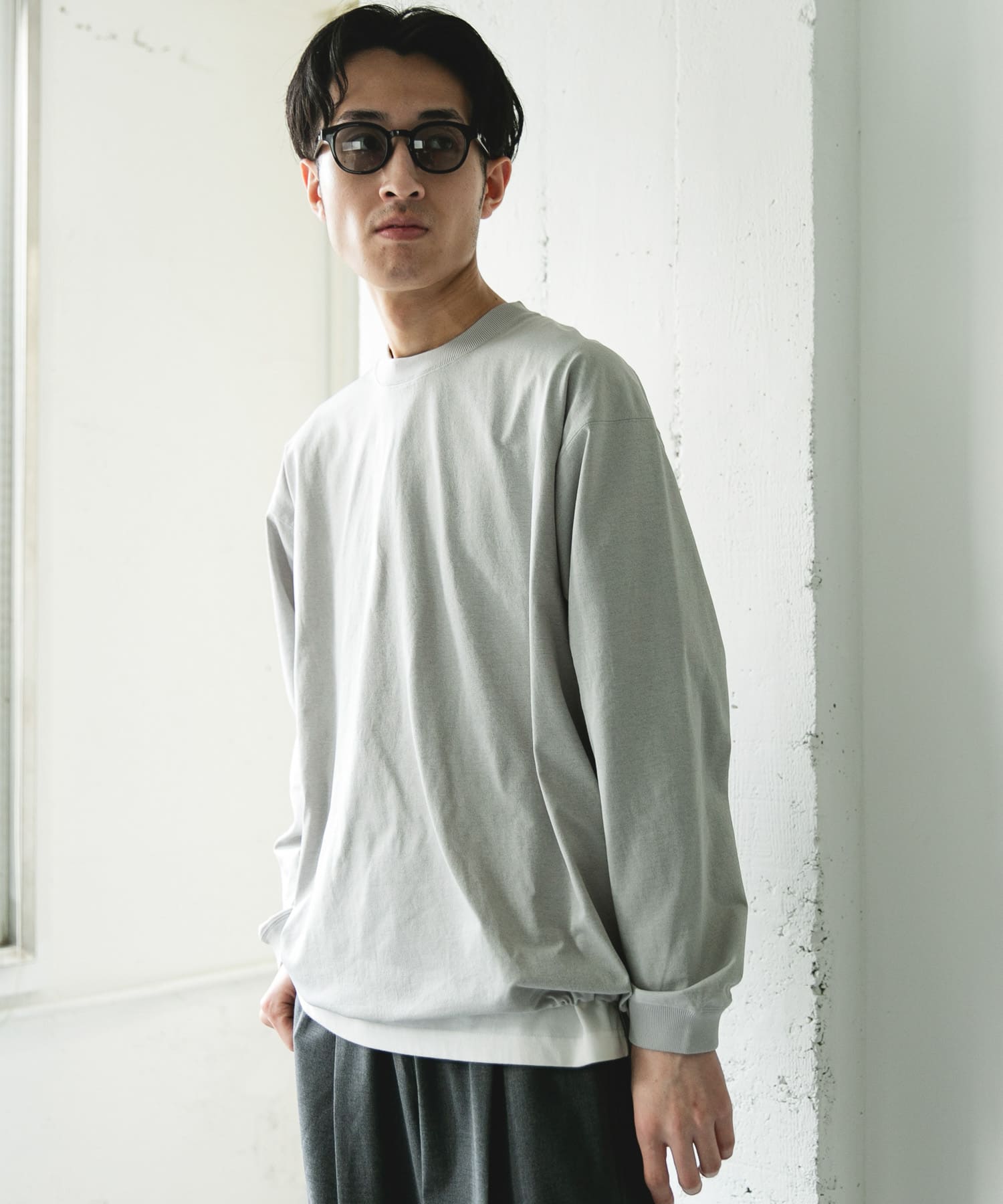 身長：180cm サイズ：L