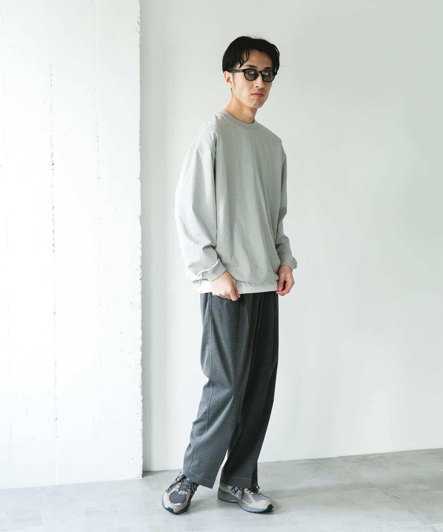 身長：180cm サイズ：L