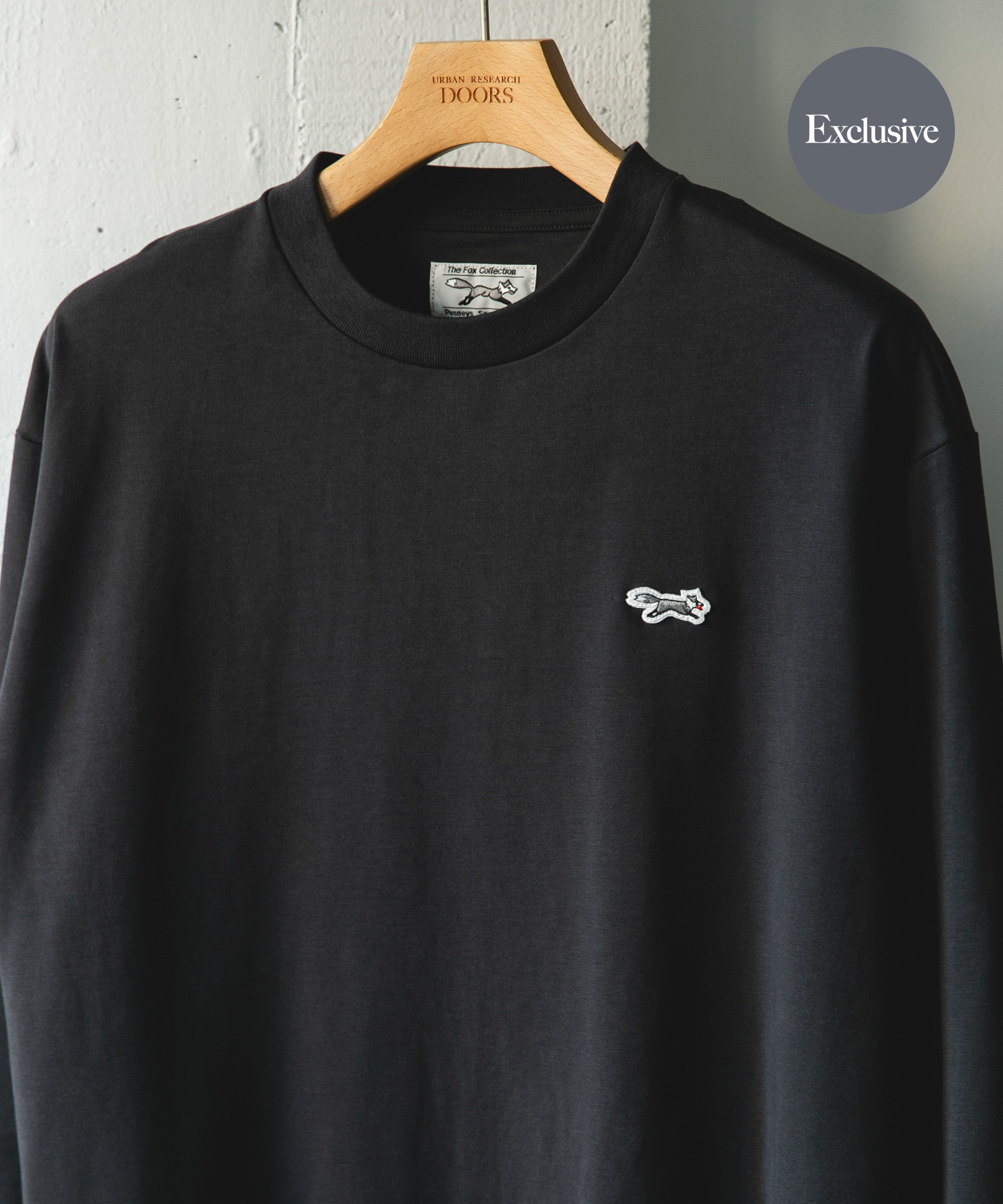 『別注』PENNEYS×DOORS　THE FOX 天竺 LONG-SLEEVE T-SHIRTS