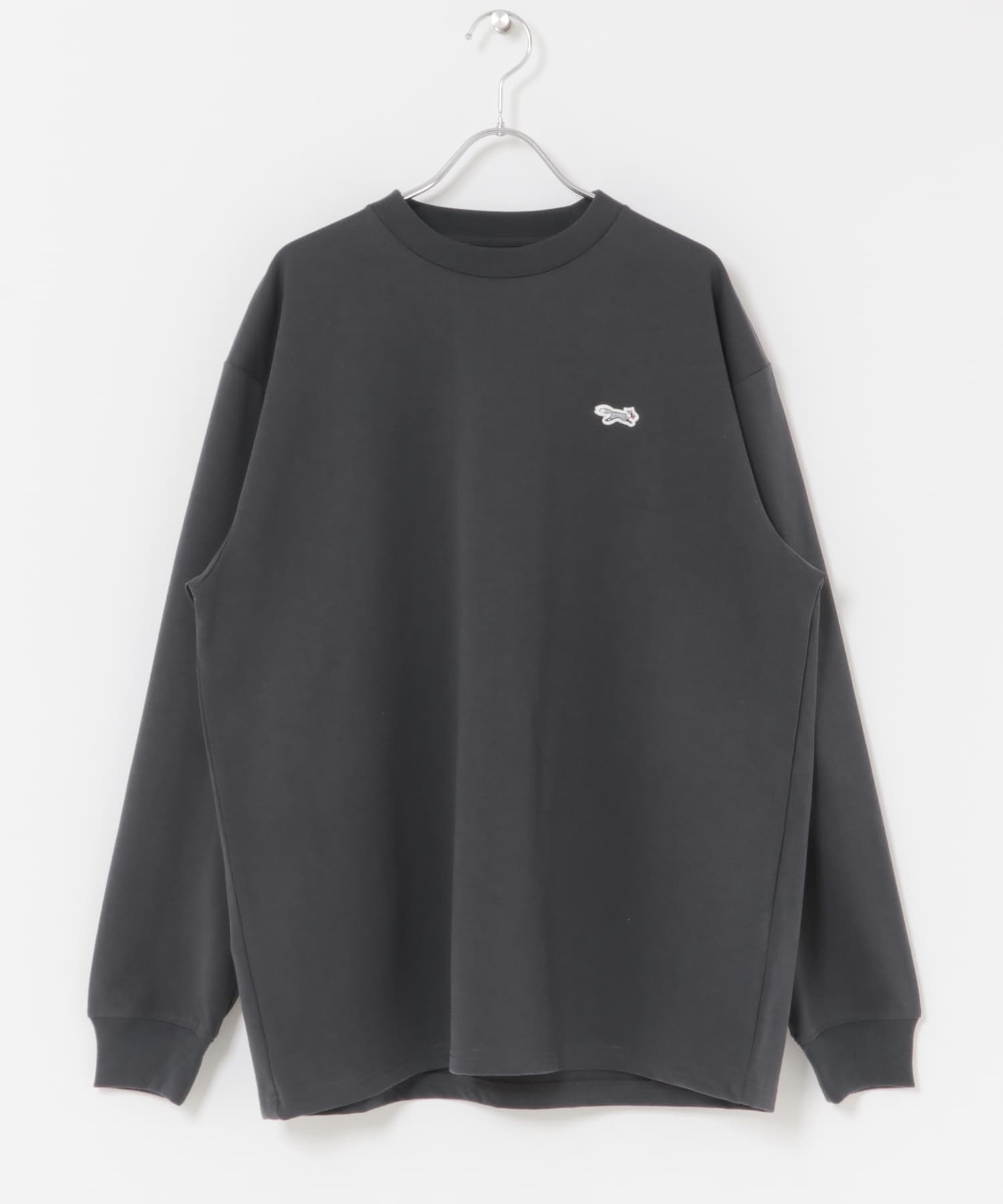 『別注』PENNEYS×DOORS　THE FOX 天竺 LONG-SLEEVE T-SHIRTS CHARCOAL M