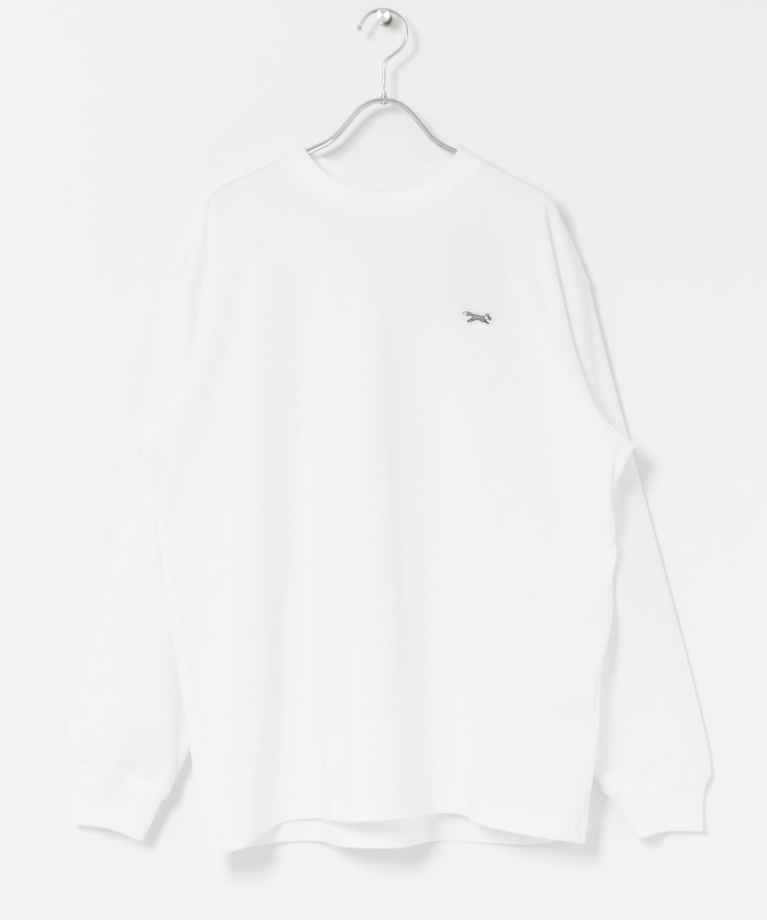 『別注』PENNEYS×DOORS　THE FOX 天竺 LONG-SLEEVE T-SHIRTS WHITE M