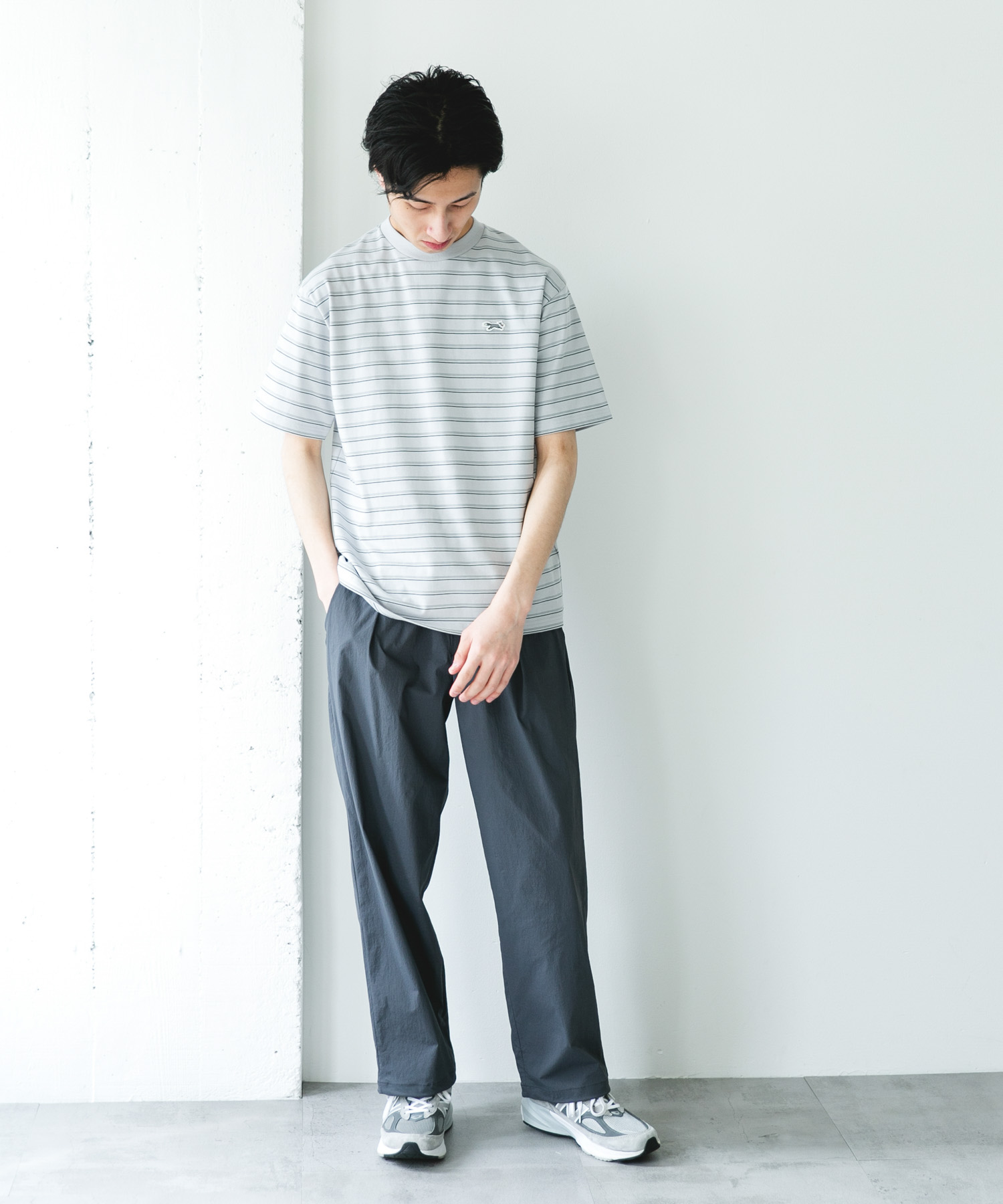 『別注』PENNEYS×DOORS　THE FOX 天竺 LONG-SLEEVE T-SHIRTS GRY x GRN L