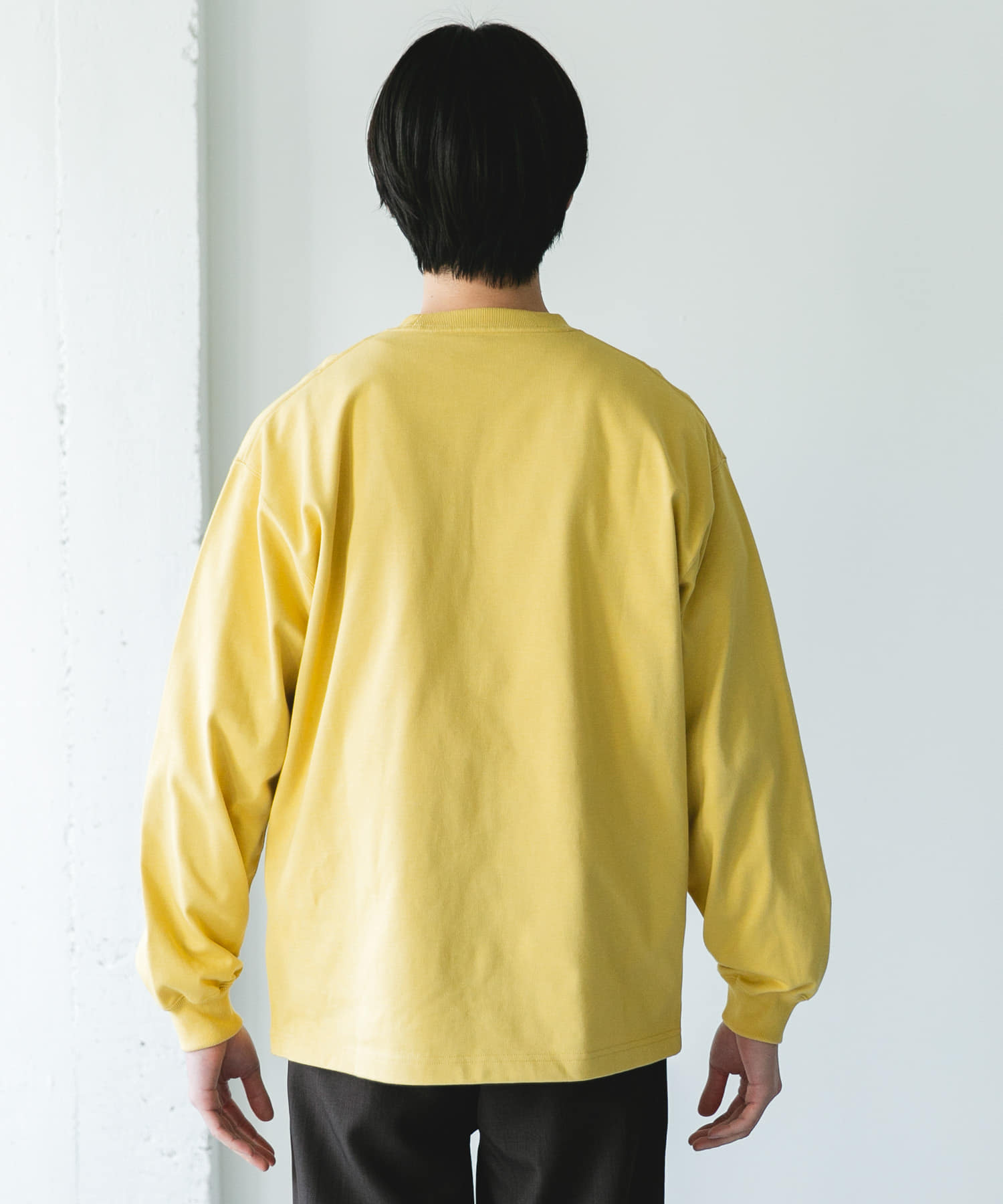 『UR TECH』『抗菌/防臭』10.5オンス ヘビーウェイト LONG-SLEEVE T-SHIRTS YELLOW M