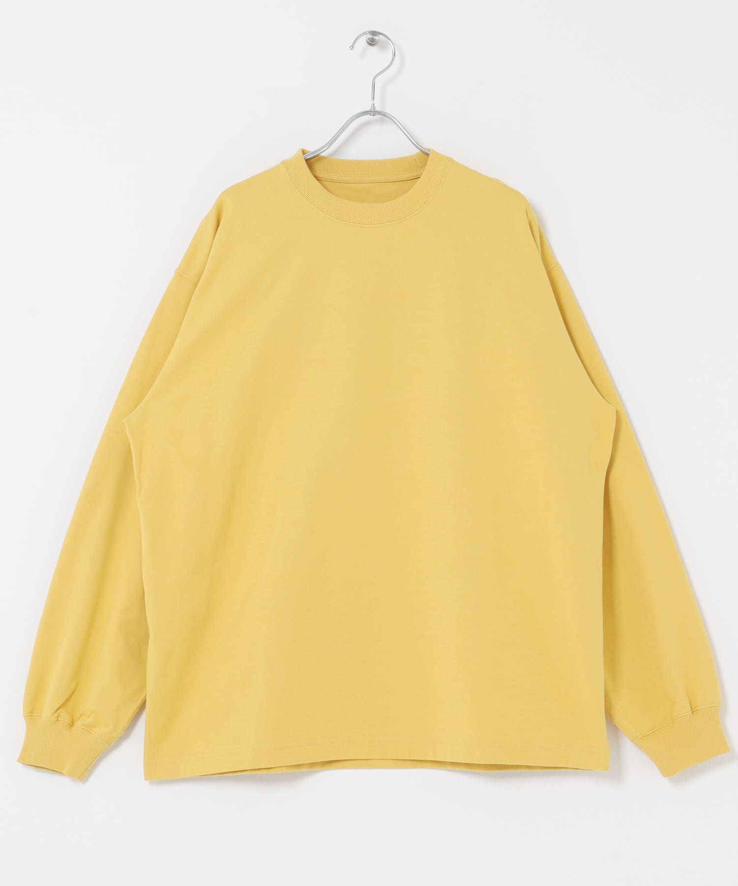 『UR TECH』10.5オンス ヘビーウェイト LONG-SLEEVE T-SHIRTS YELLOW M