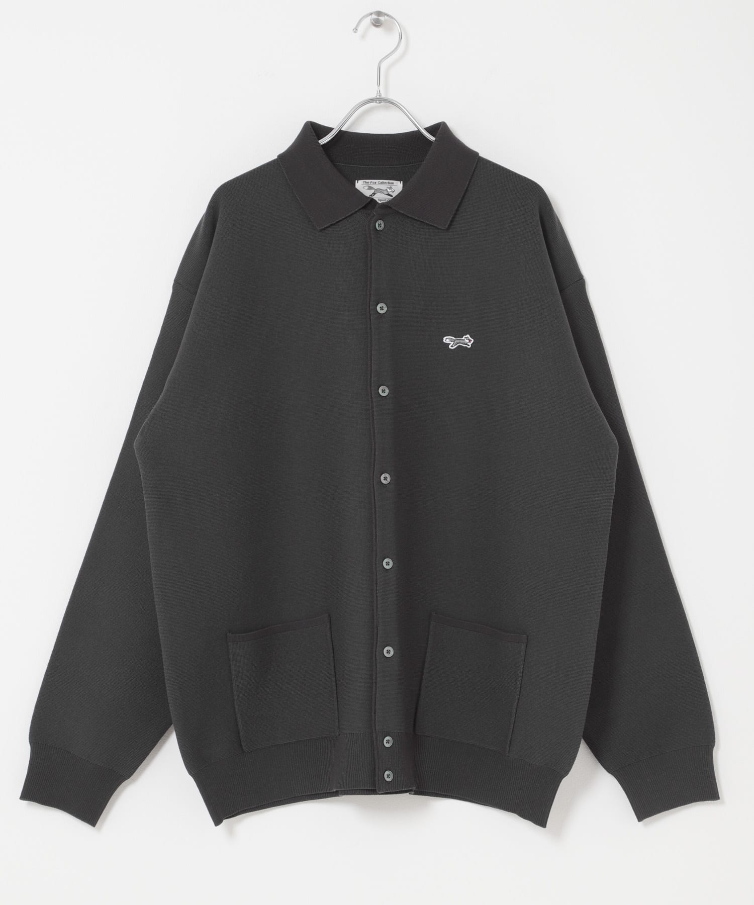 『別注』PENNEYS×DOORS　THE FOX シャツカーディガン CHARCOAL M