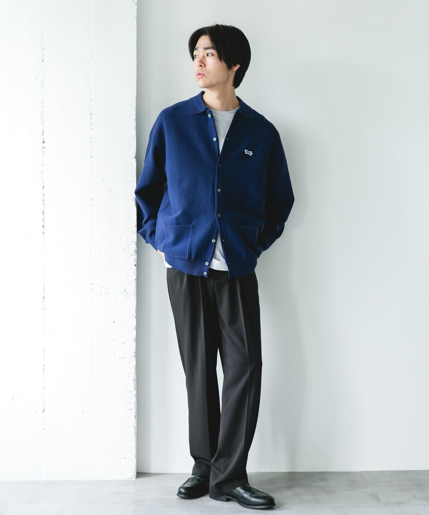 別注』PENNEYS×DOORS THE FOX シャツカーディガン(M LIMEYELLOW