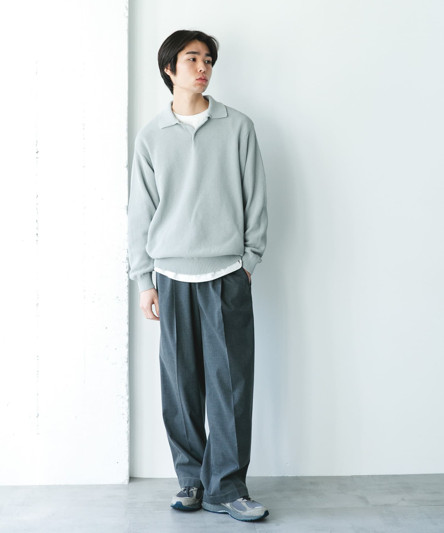身長：177cm サイズ：L