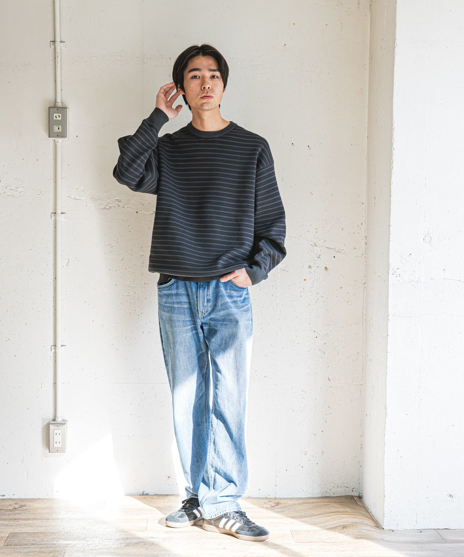 身長：177cm サイズ：L