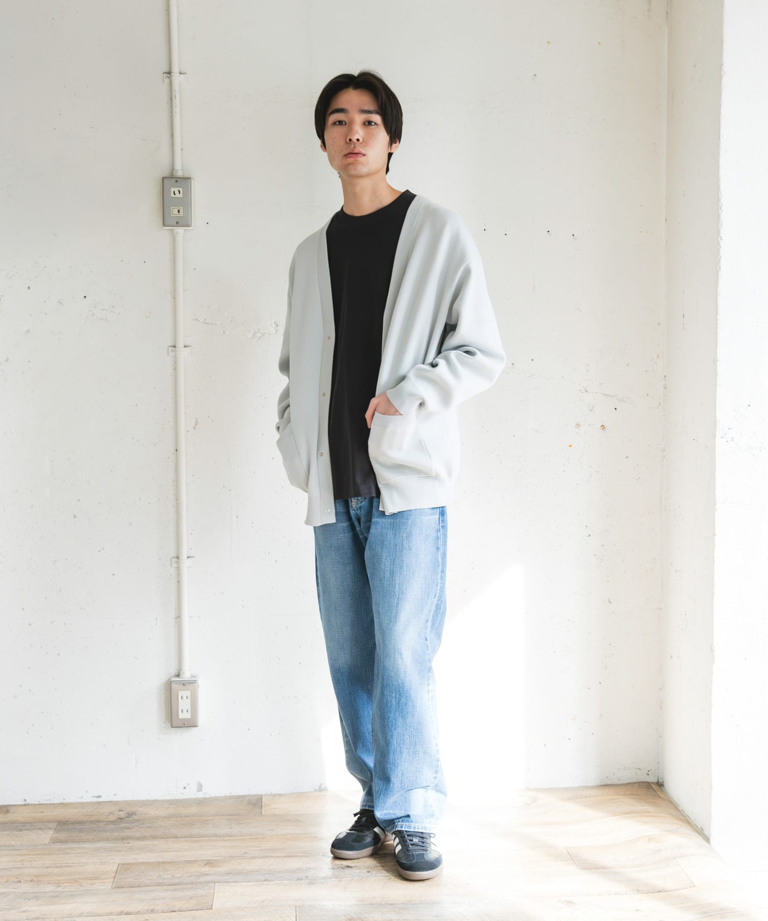 身長：177cm サイズ：L