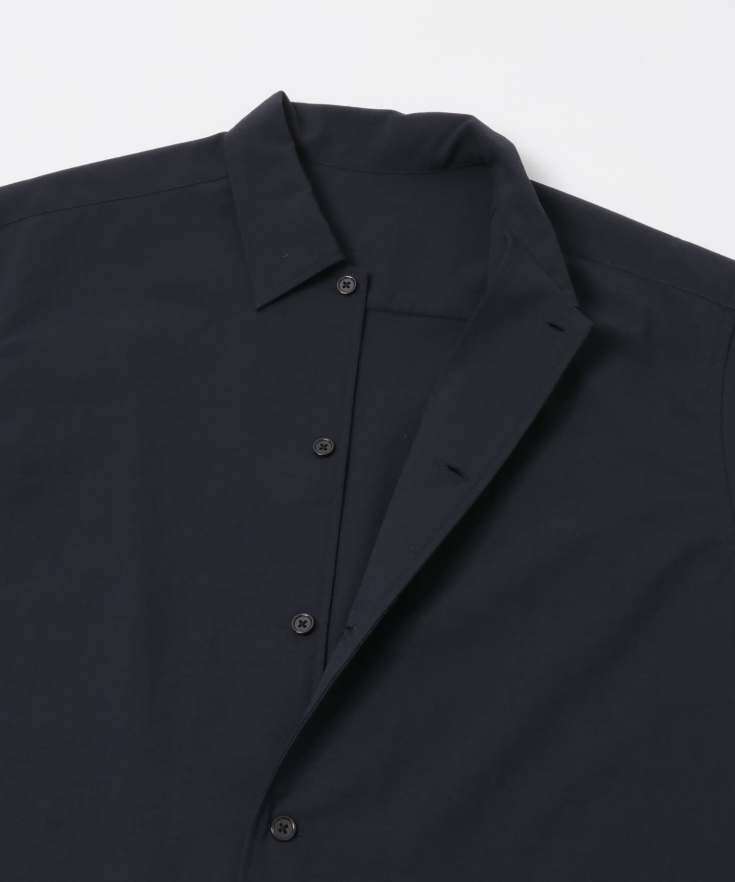 クイックドライロングスリーブシャツカバーオール NAVY M