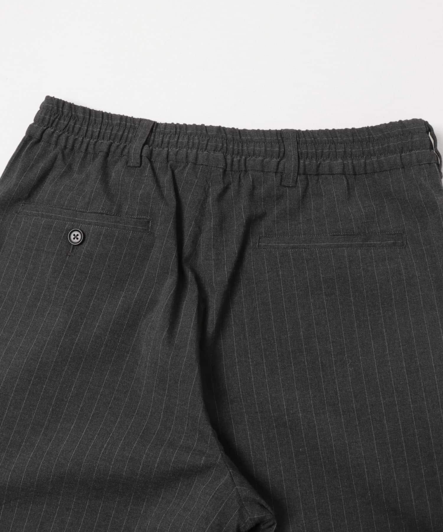 ウールライクイージートラウザー STRIPE M