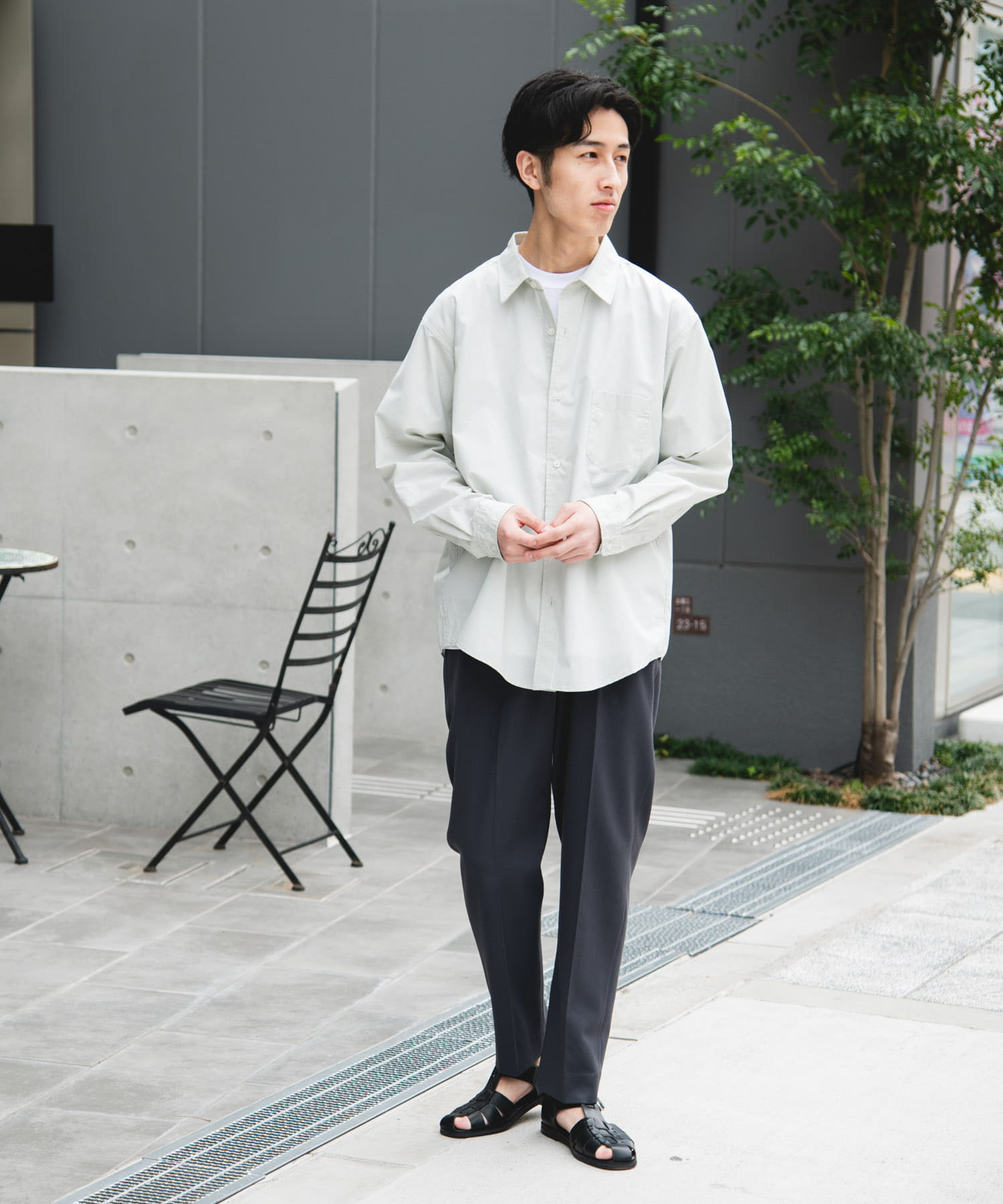 身長：180cm サイズ：L