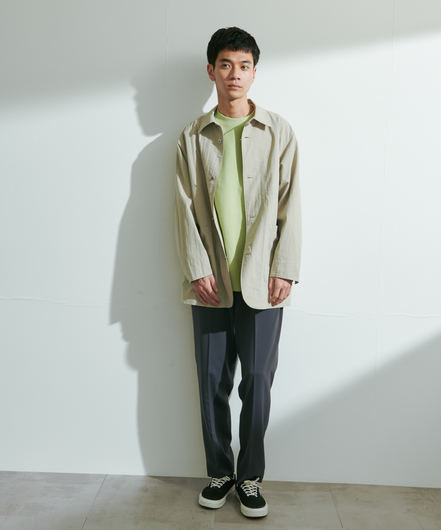 身長：181cm サイズ：L