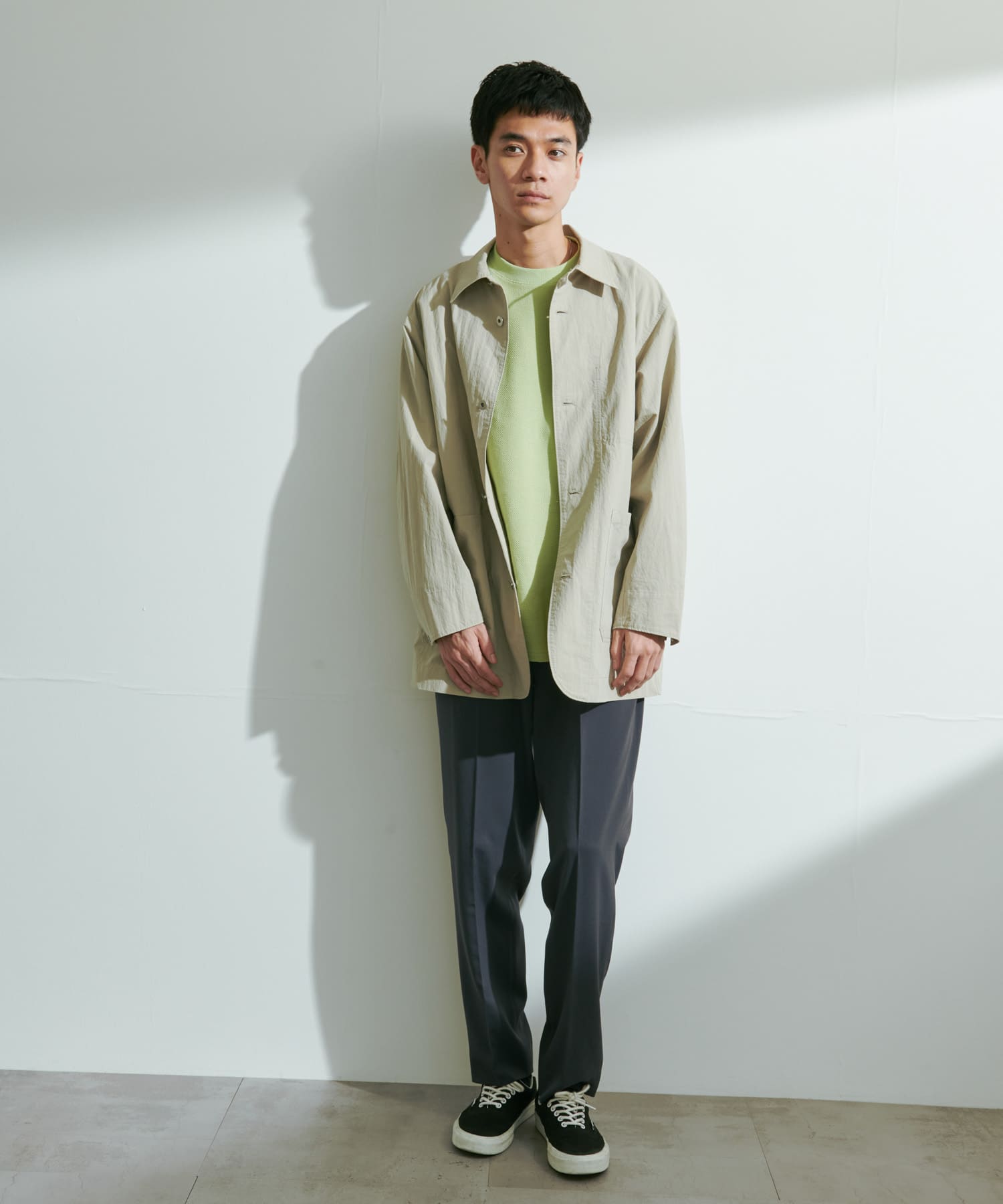 身長：181cm サイズ：L