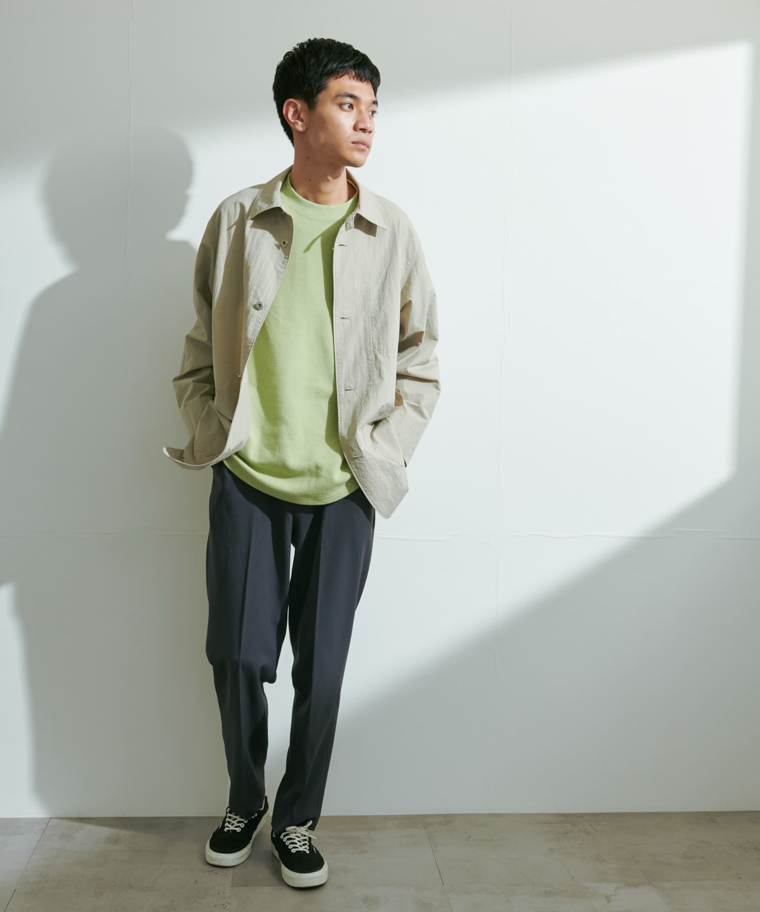 身長：181cm サイズ：L