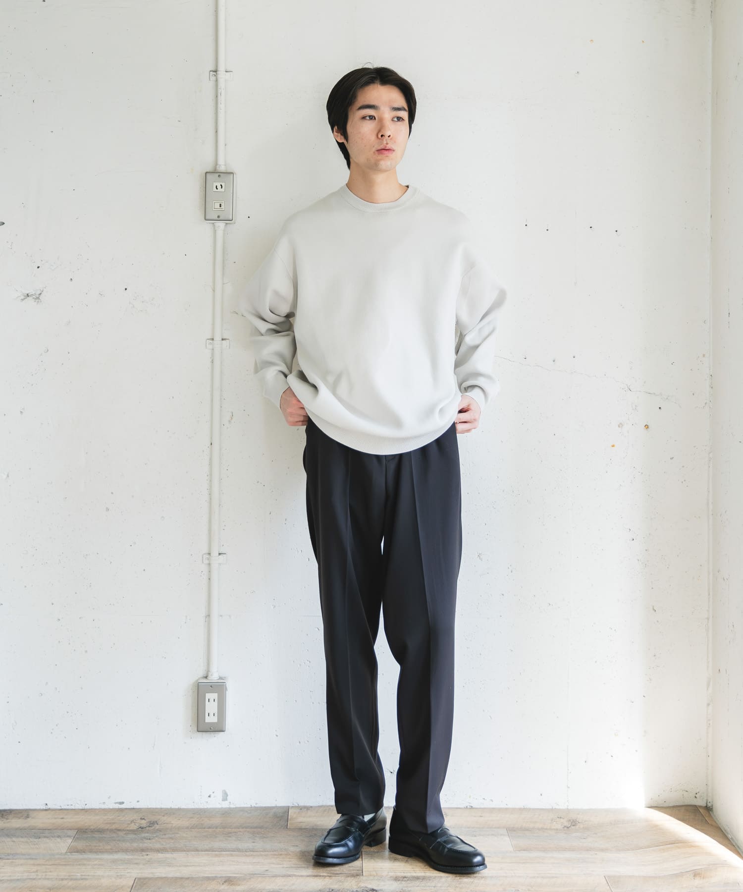 身長：177cm サイズ：L