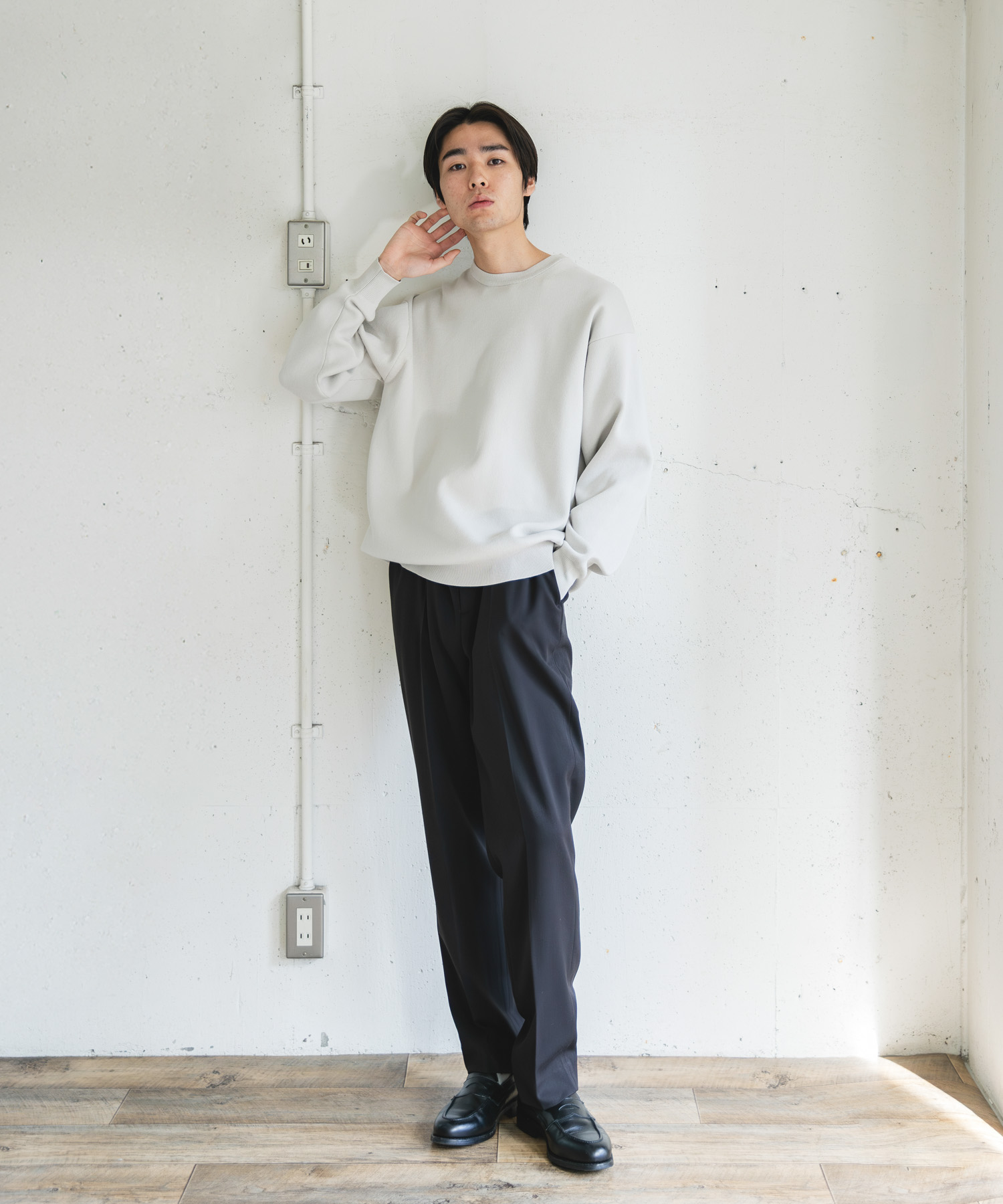 身長：177cm サイズ：L