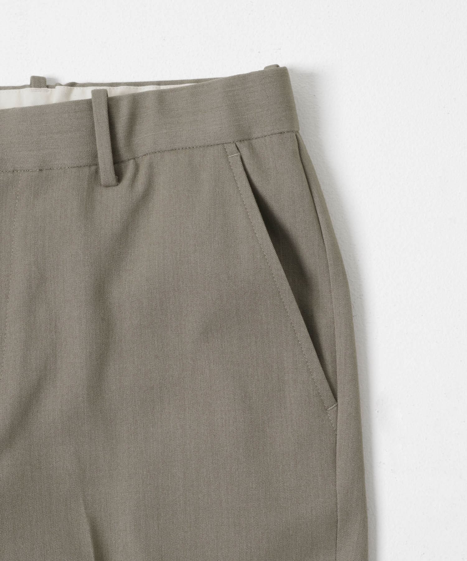 『UR TECH』完声 テーパードトラウザー GREIGE S