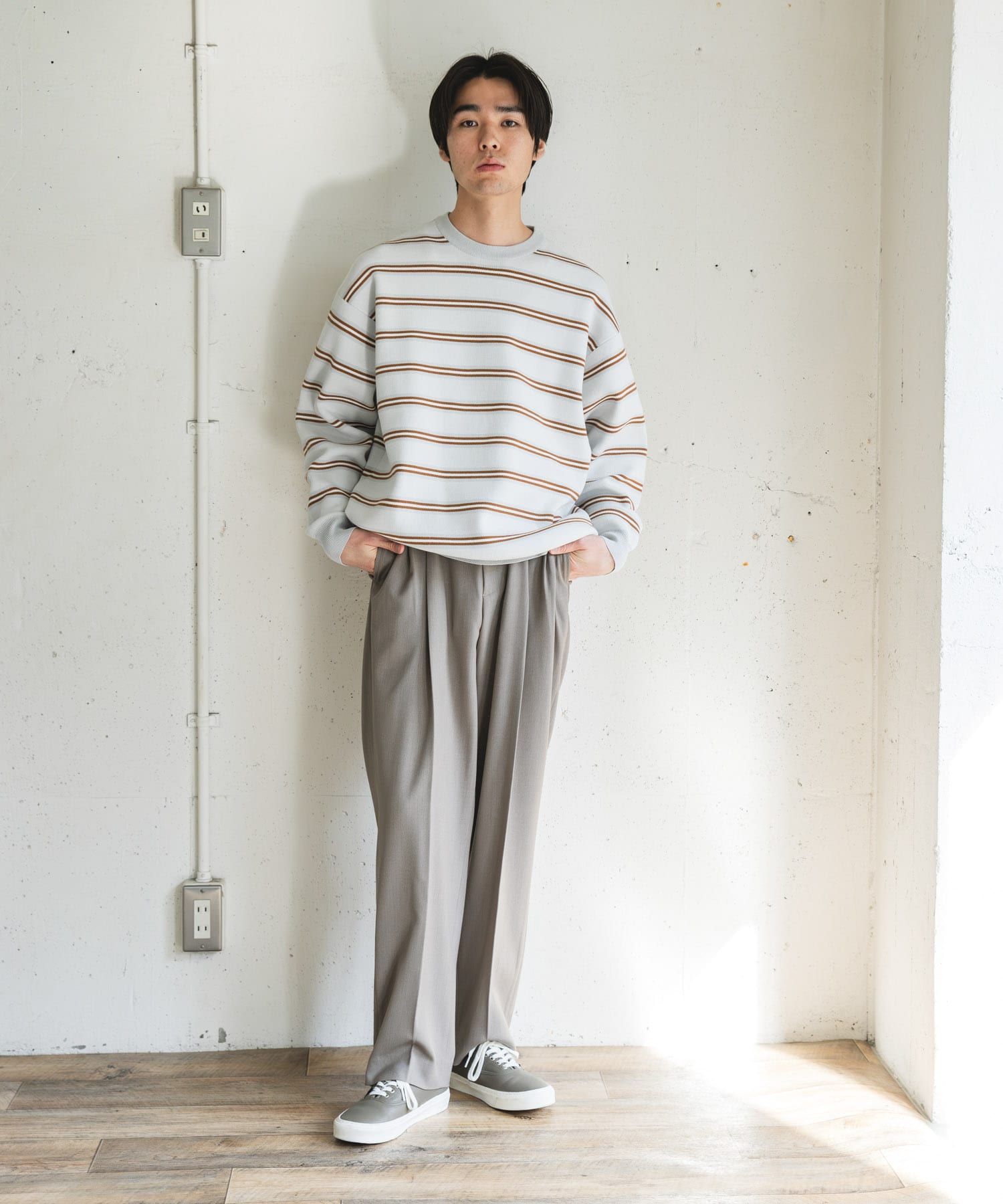 身長：177cm サイズ：L