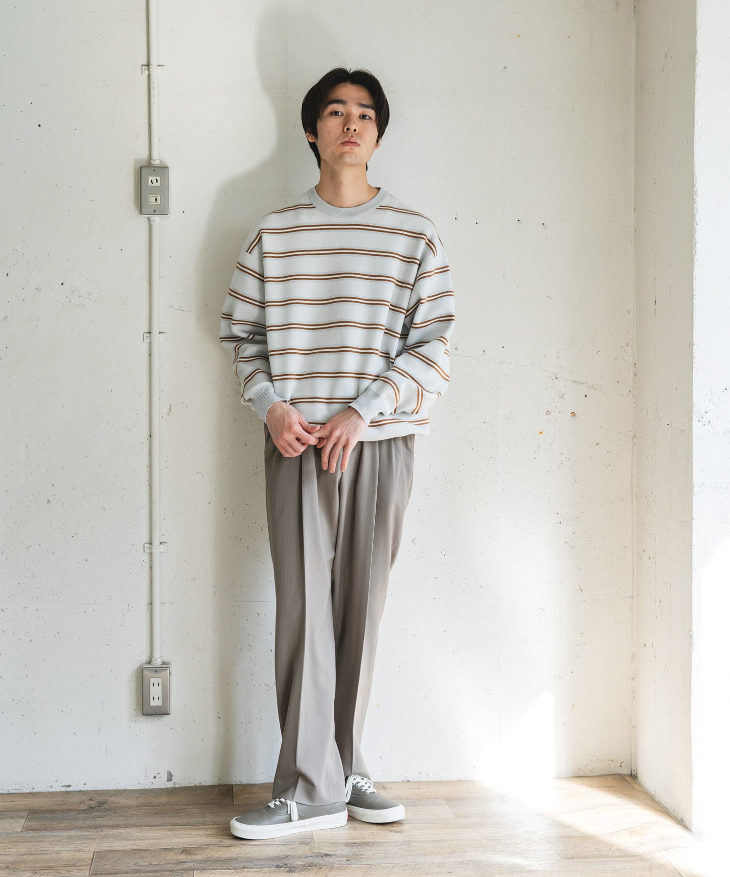 身長：177cm サイズ：L