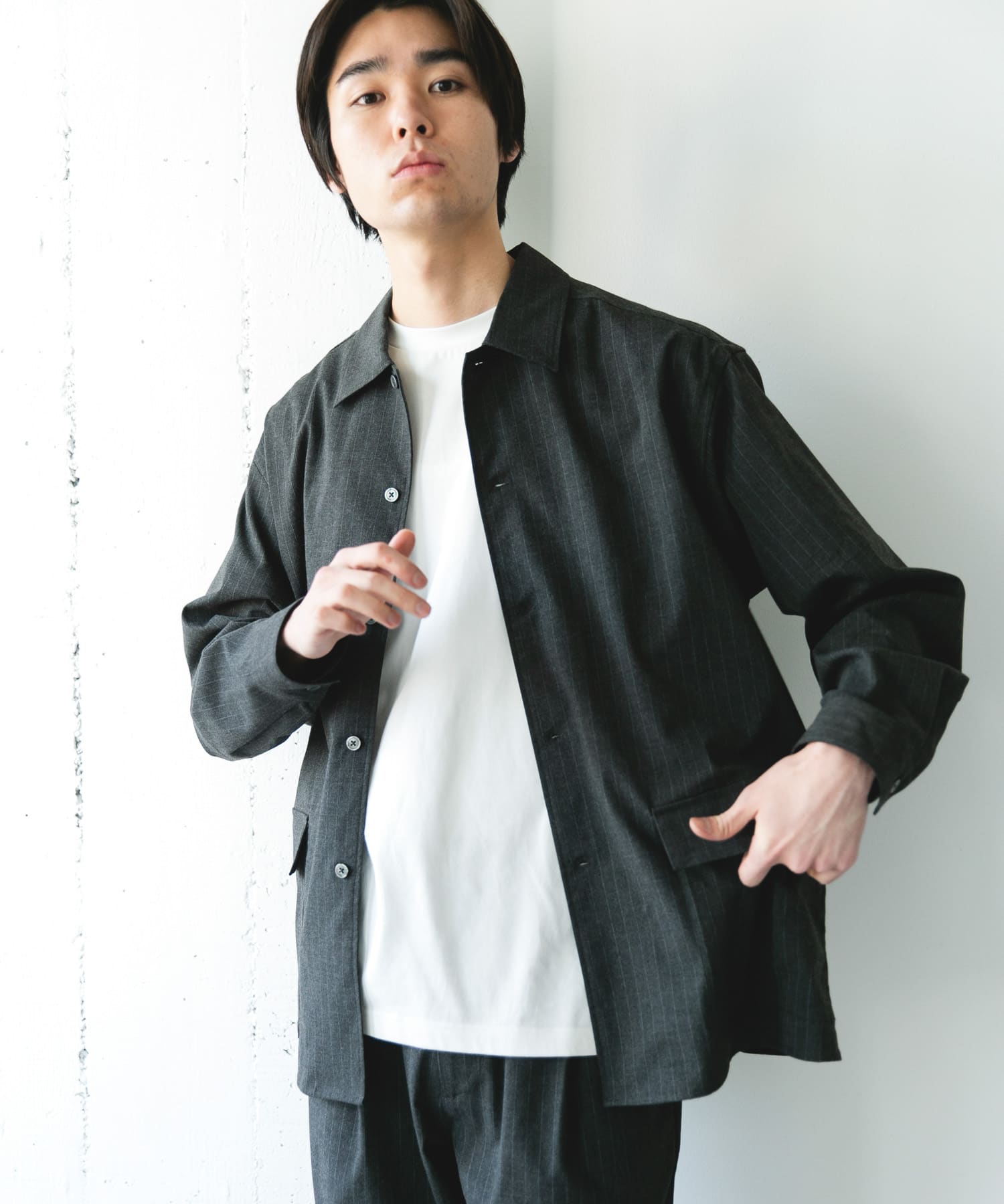身長：177cm サイズ：L