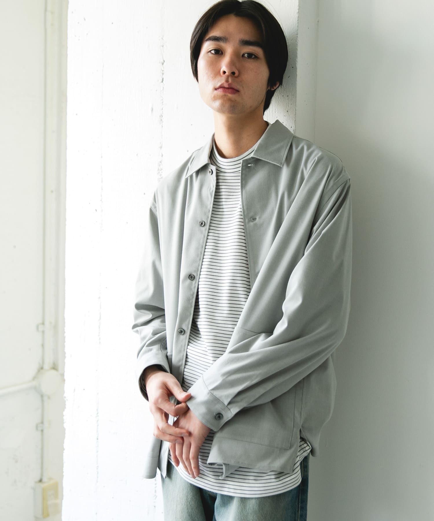 身長：177cm サイズ：M