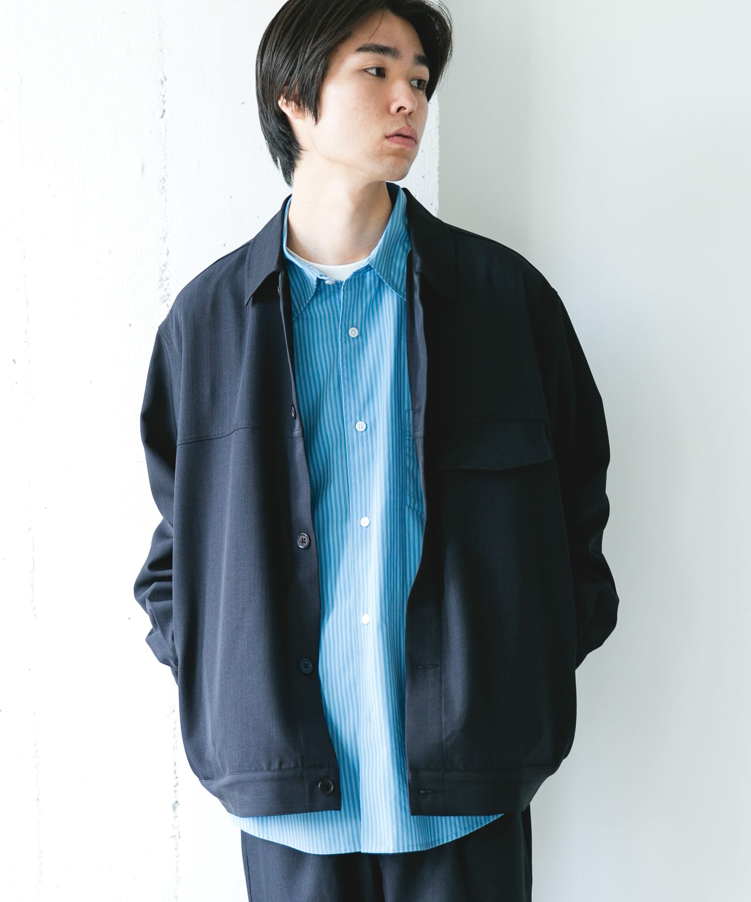 身長：177cm サイズ：L