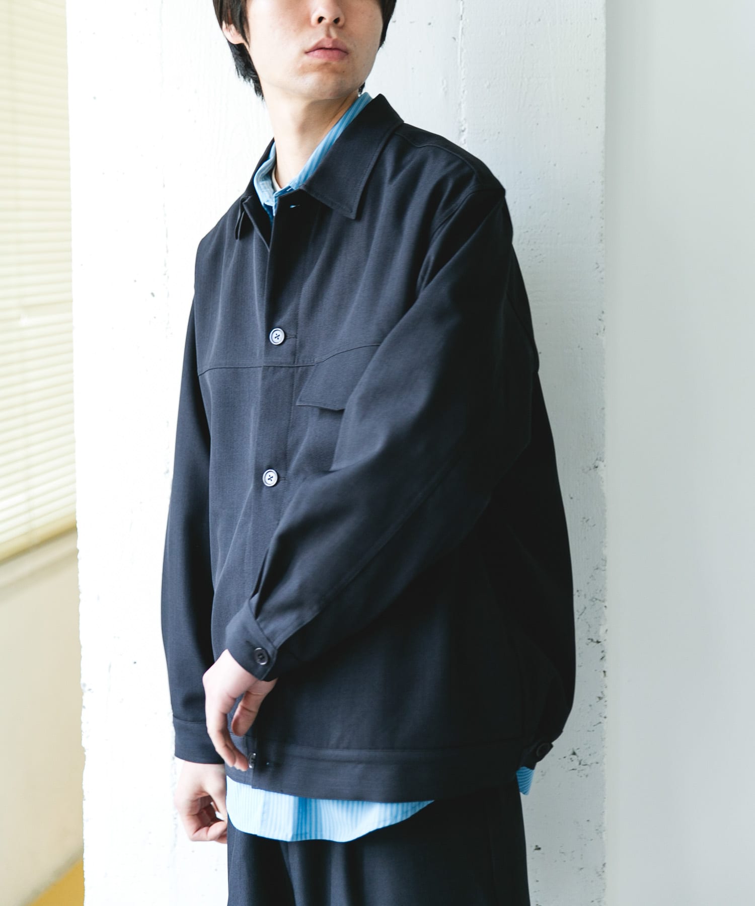 身長：177cm サイズ：L