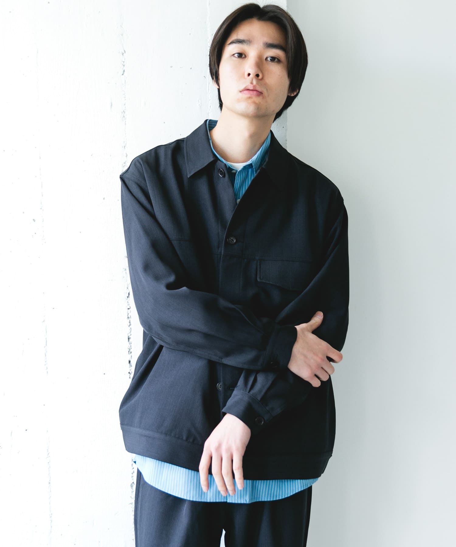 身長：177cm サイズ：L