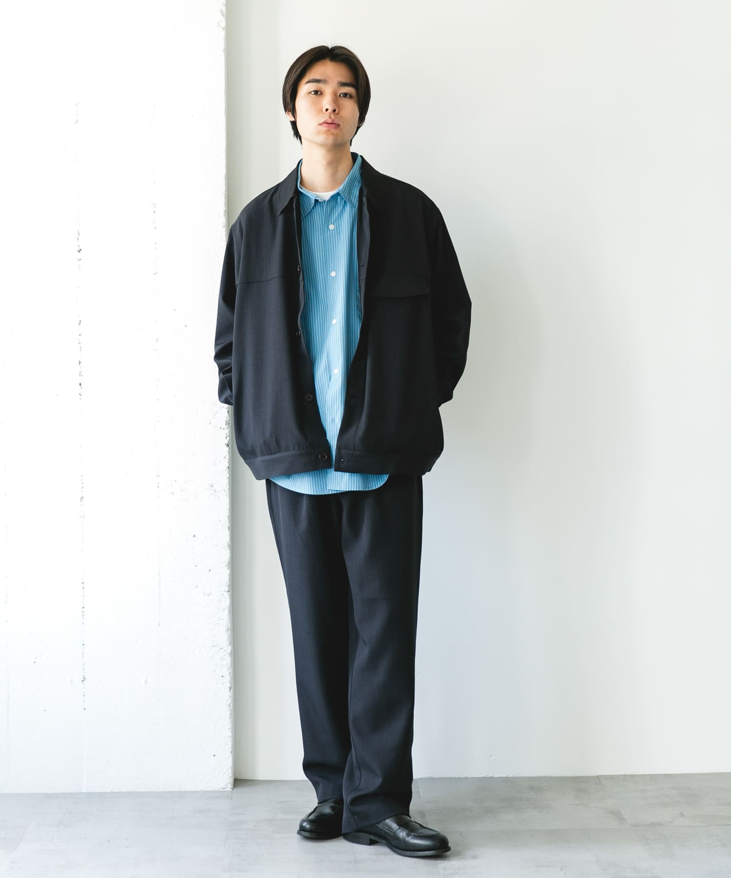 身長：177cm サイズ：L