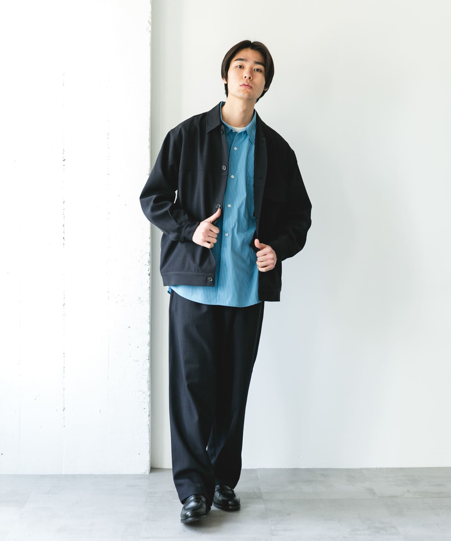 身長：177cm サイズ：L