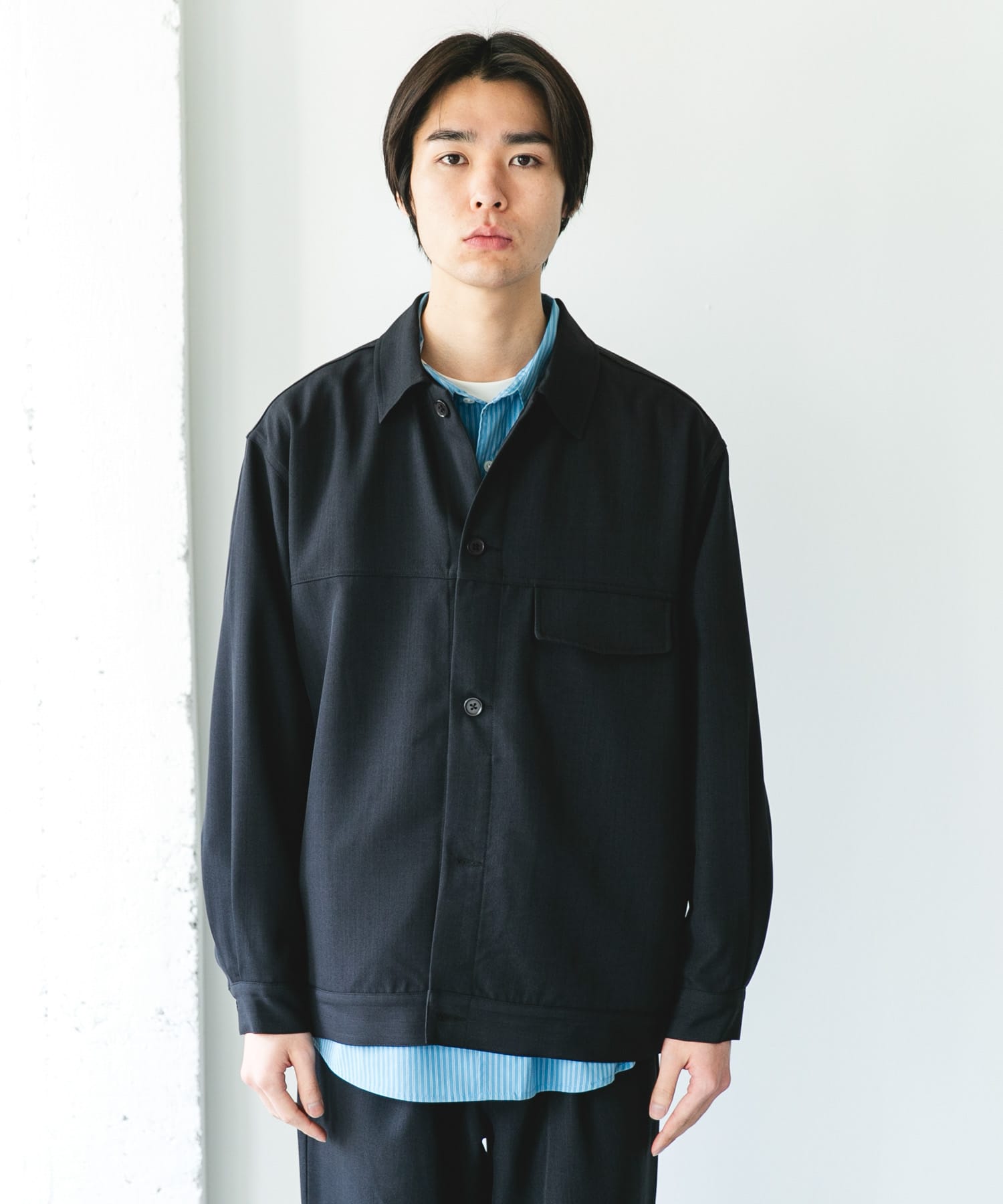 身長：177cm サイズ：L