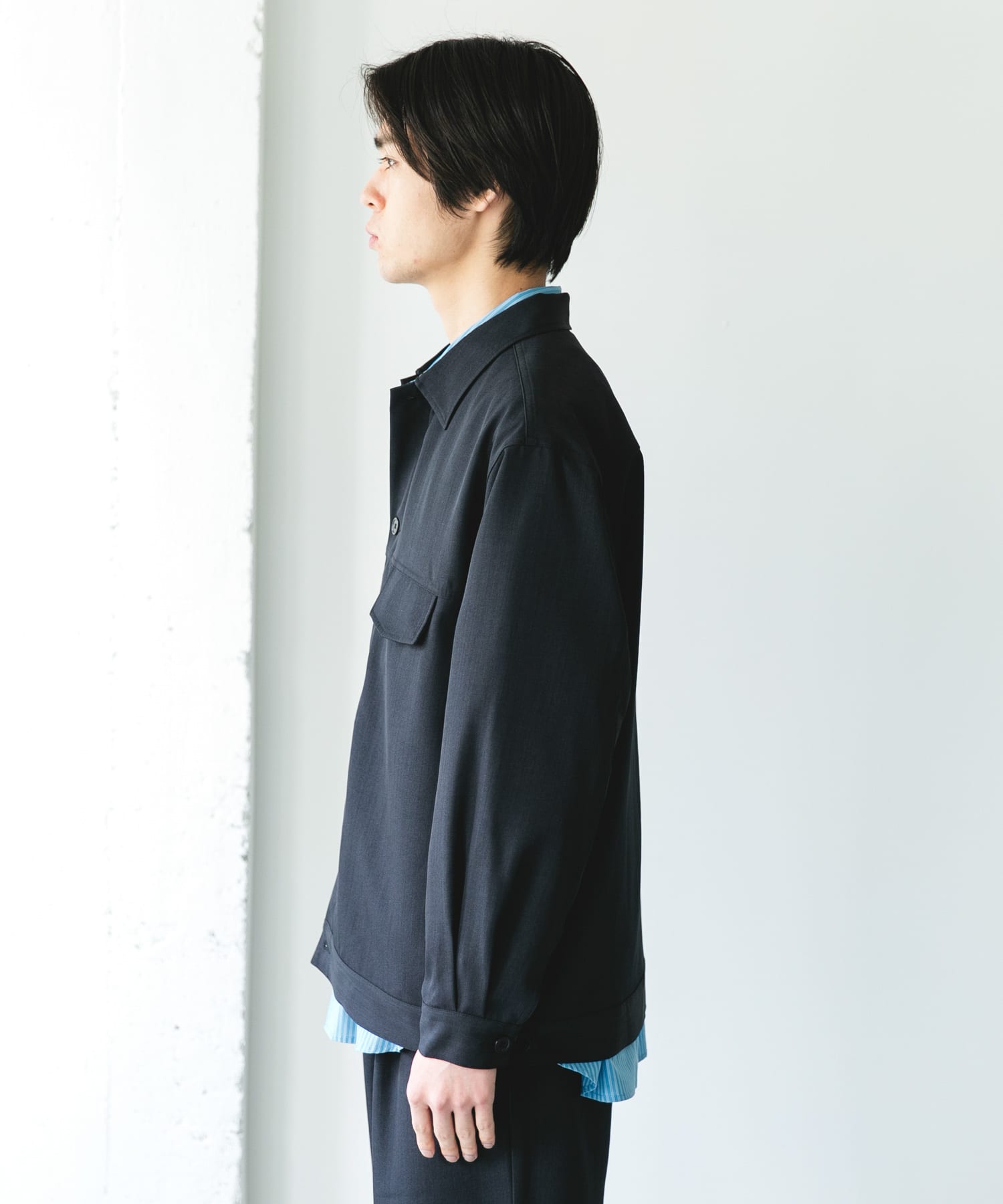 身長：177cm サイズ：L