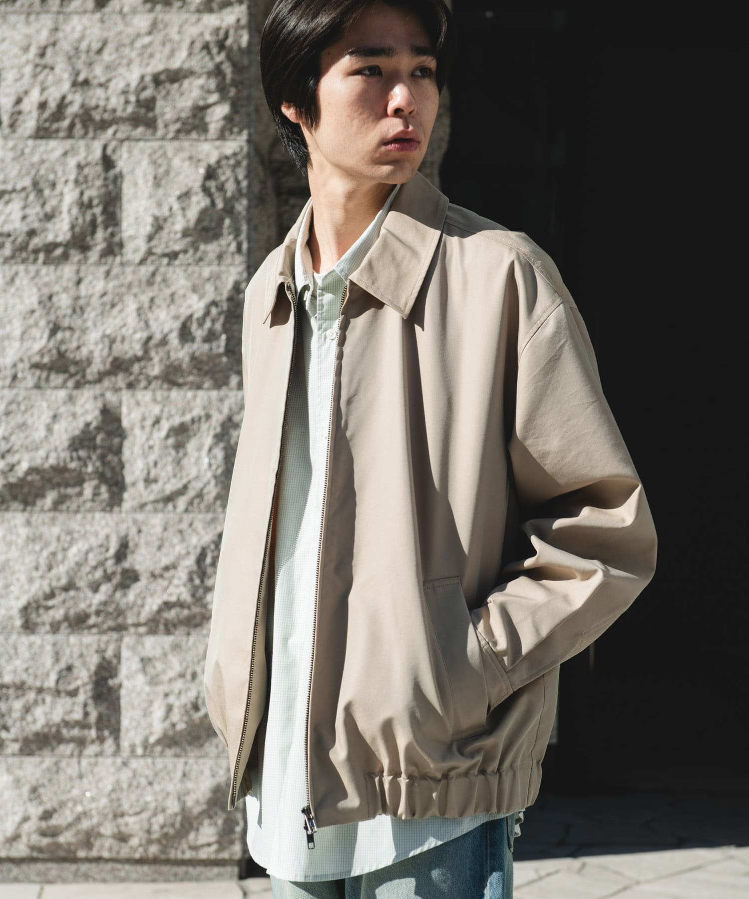 身長：177cm サイズ：L