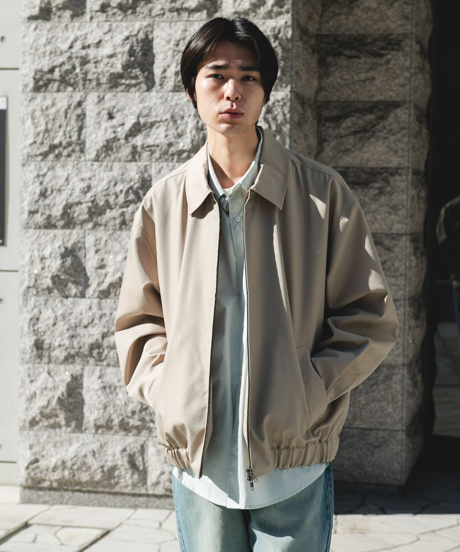 身長：177cm サイズ：L