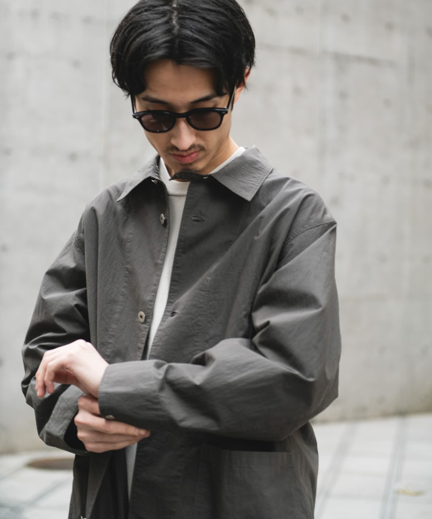 身長：180cm サイズ：L