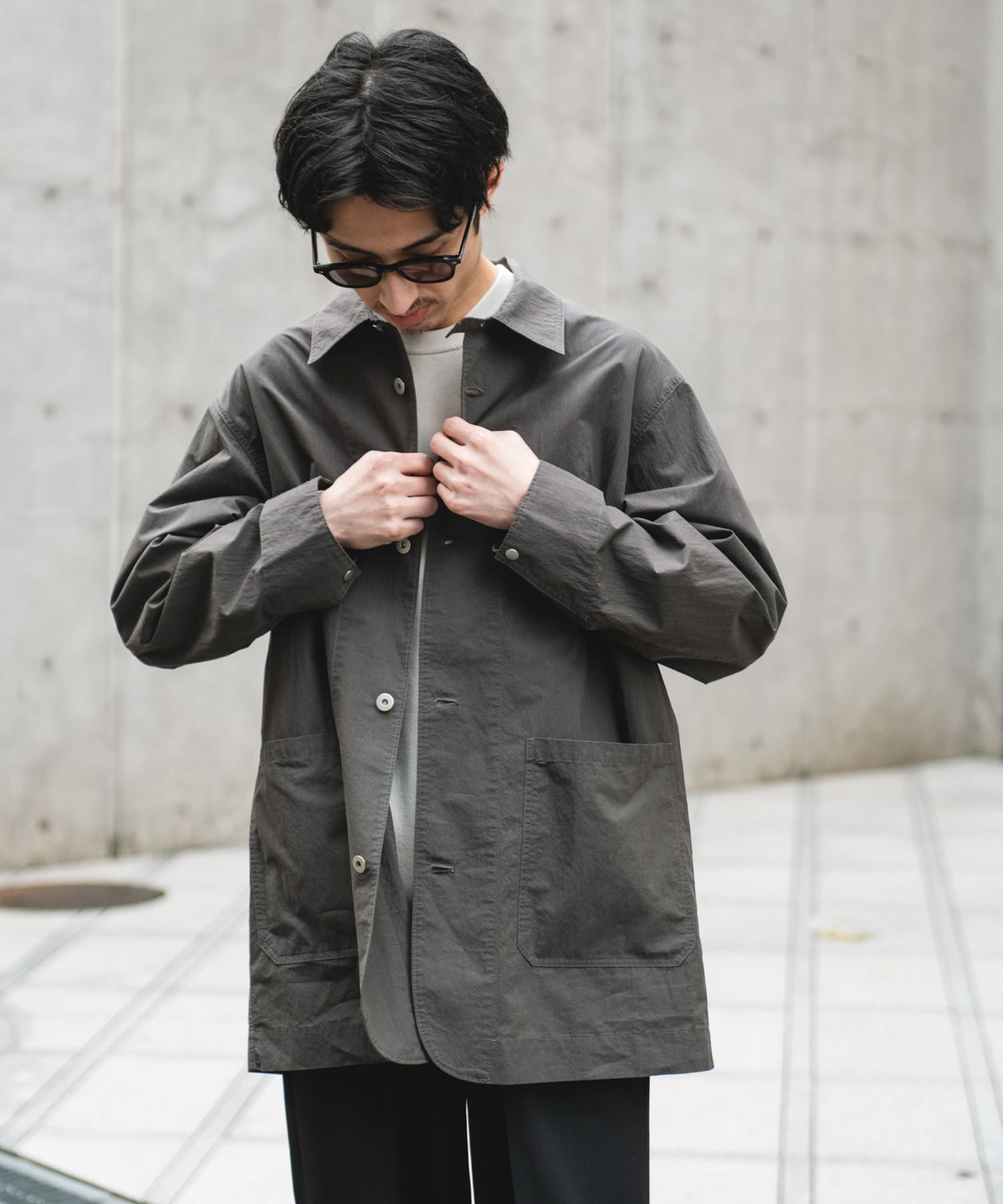 身長：180cm サイズ：L