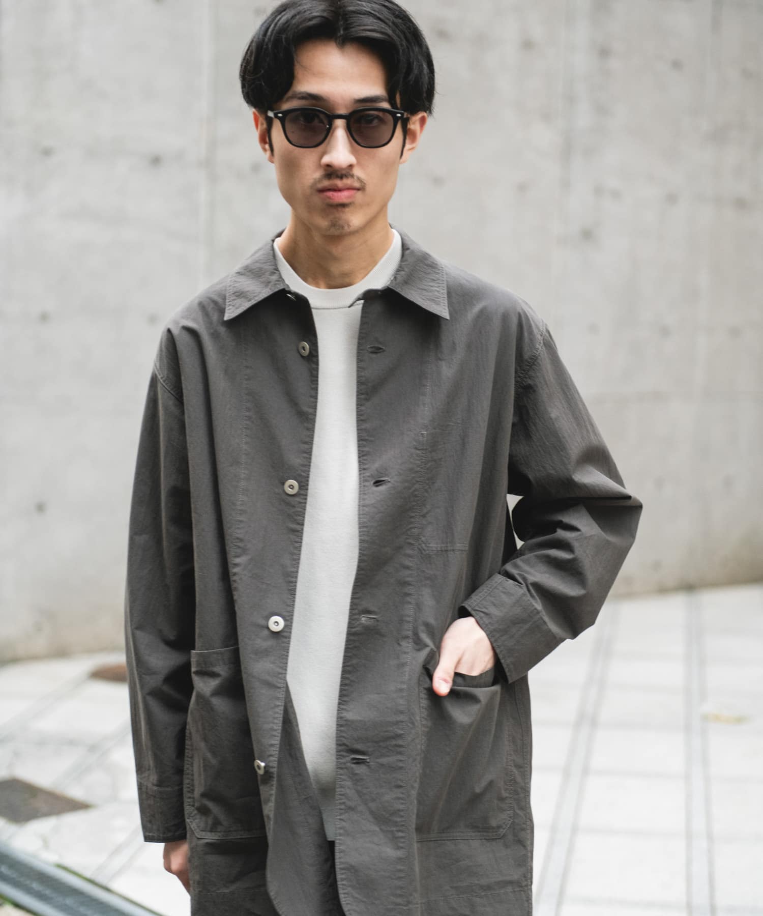 身長：180cm サイズ：L