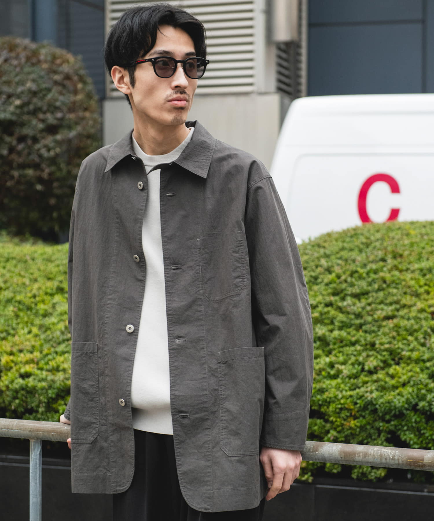 身長：180cm サイズ：L