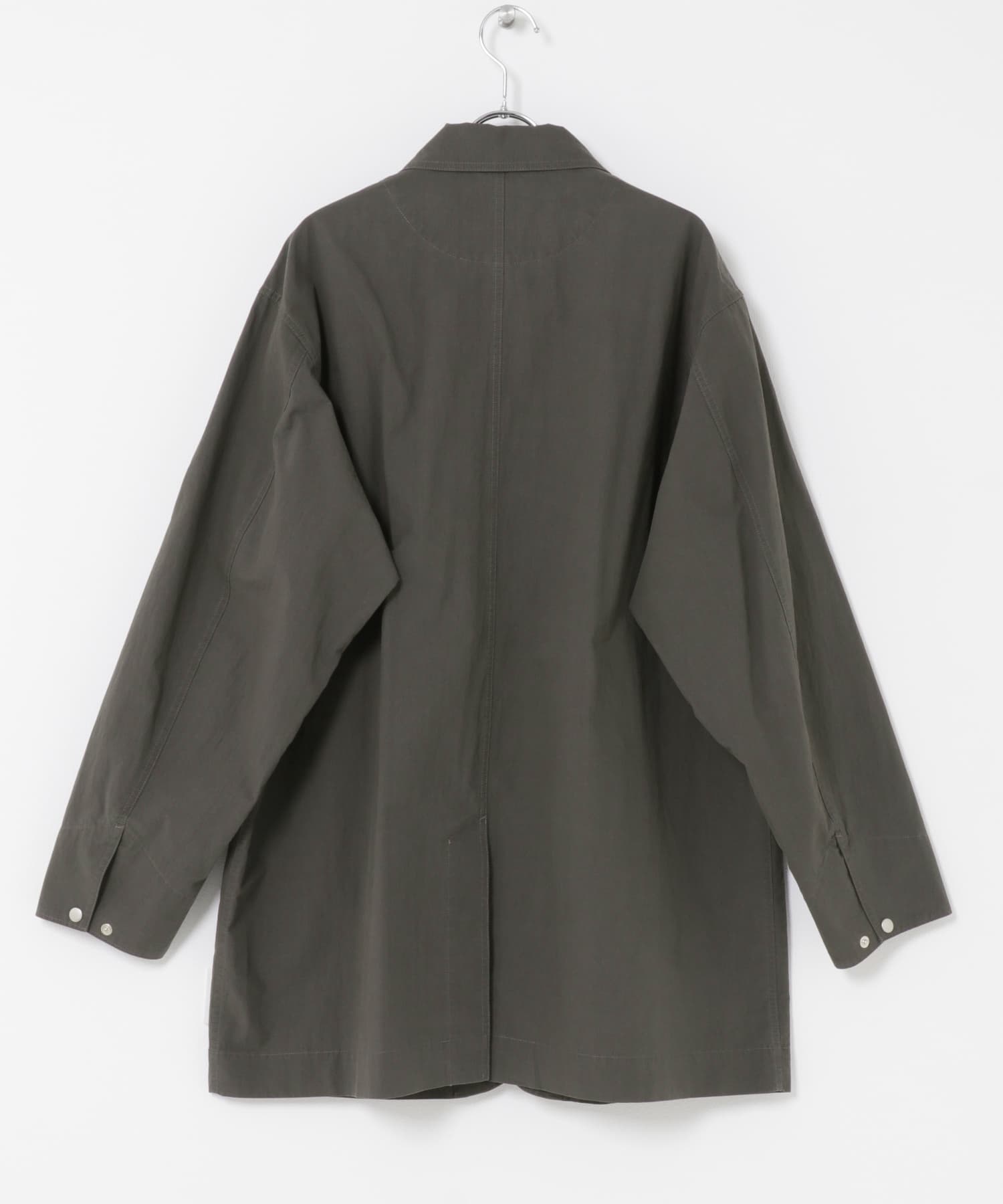 John UNDERCOVER undercover ダークグレー カバーオール バイオウォッシュ カバーオール ミドルジャケット(M CHARCOAL