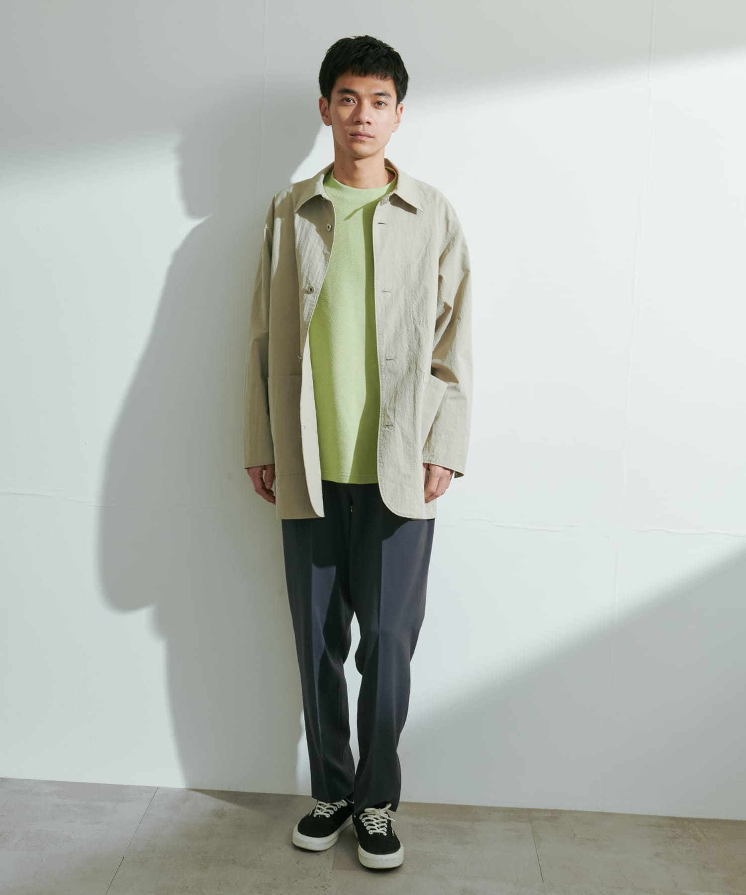 身長：181cm サイズ：L