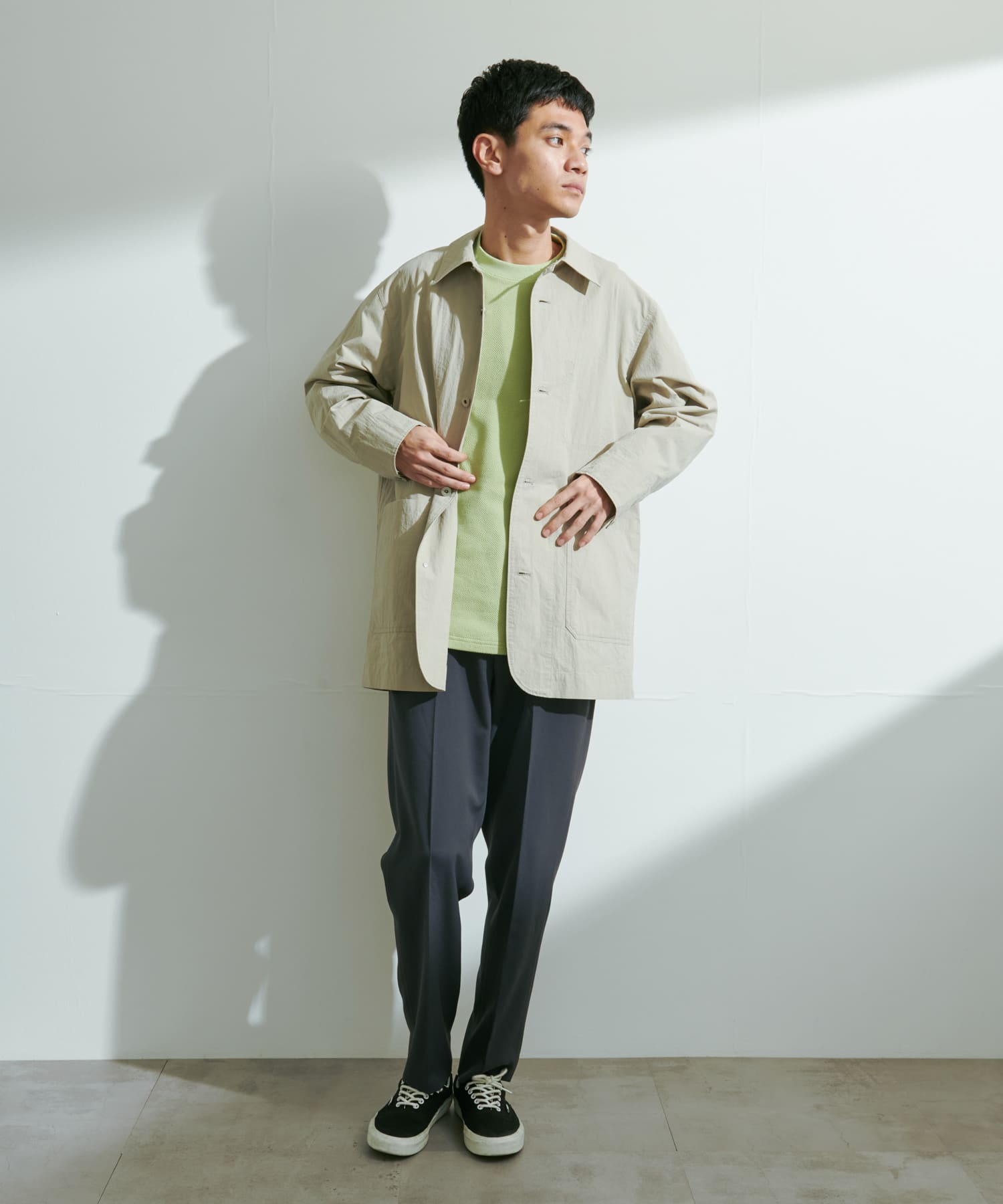 身長：181cm サイズ：L