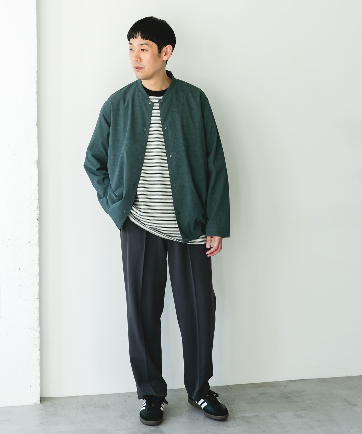 身長：172cm サイズ：L