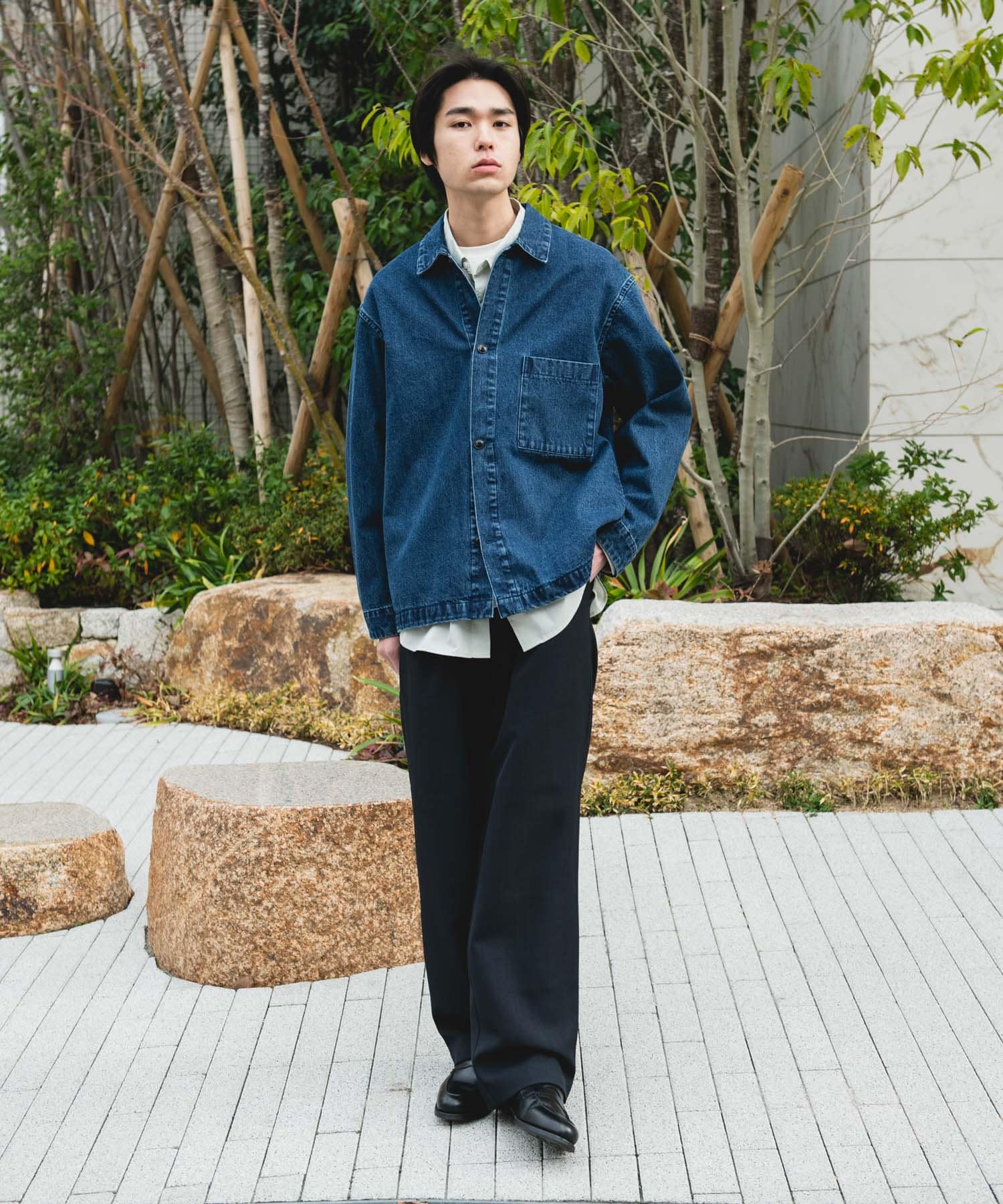 身長：177cm サイズ：M