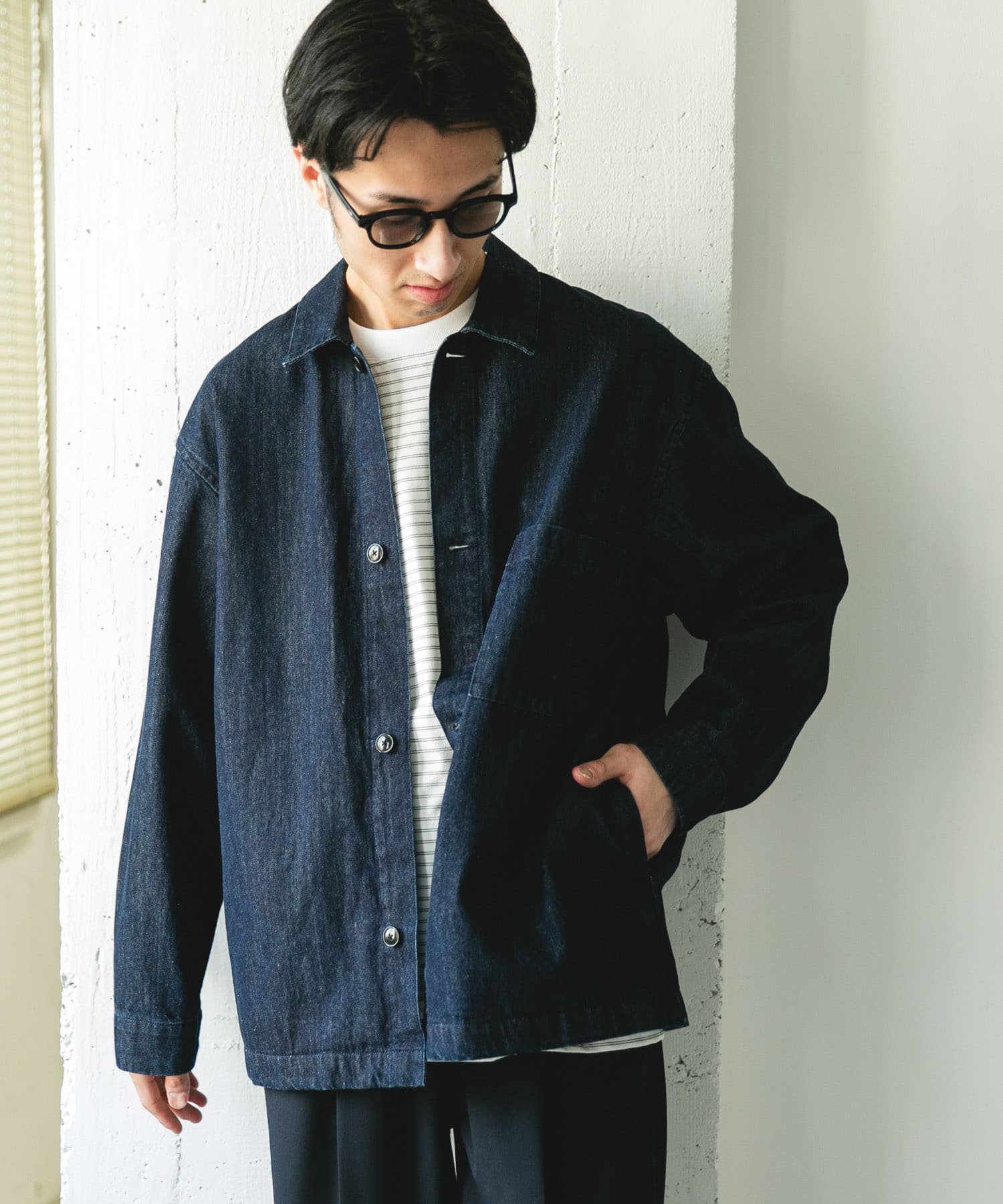 身長：180cm サイズ：L