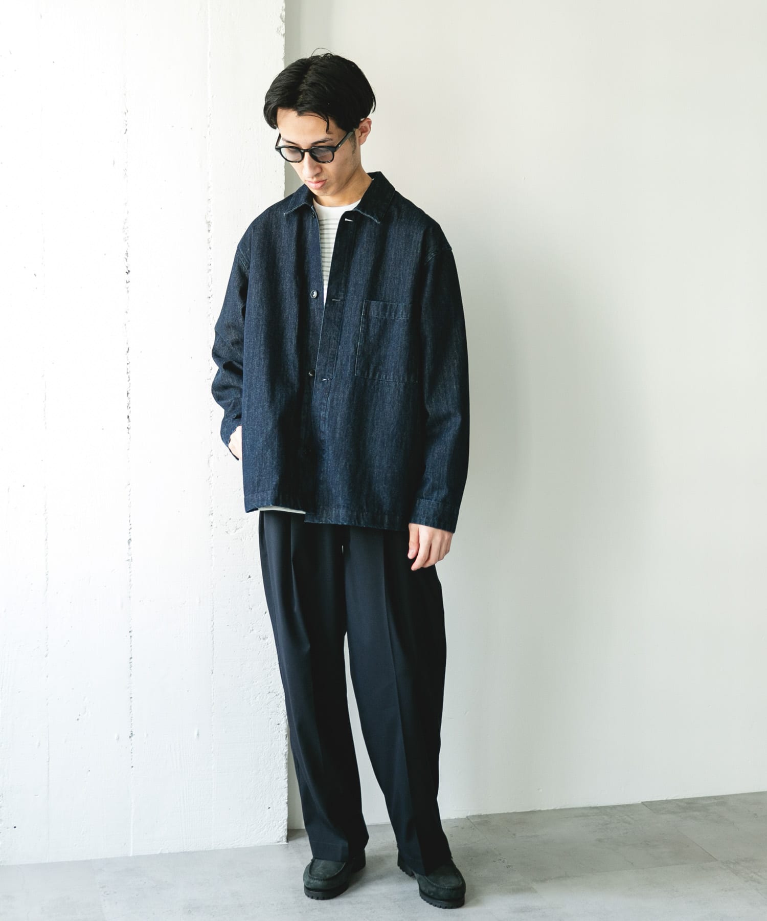 身長：180cm サイズ：L