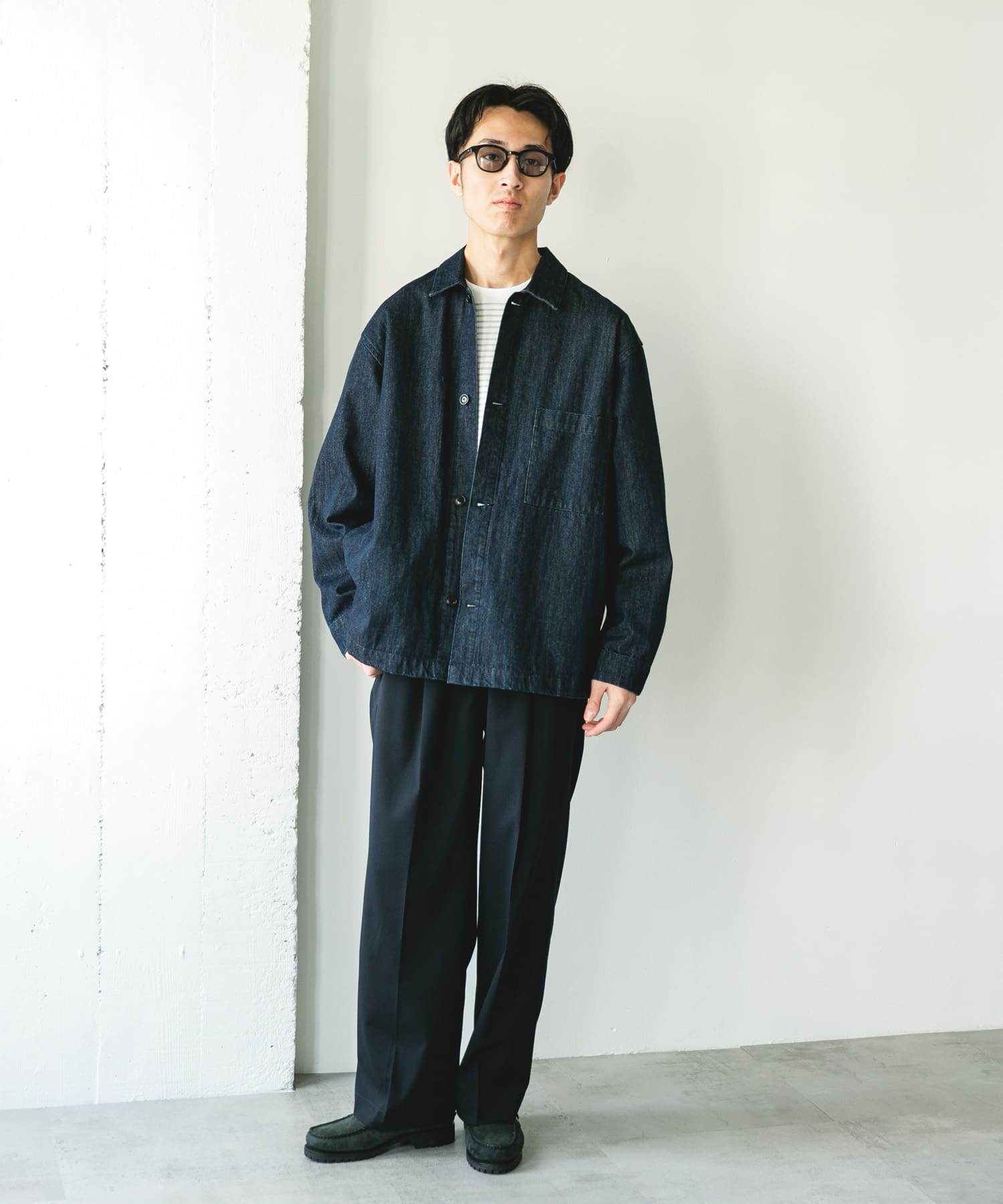 身長：180cm サイズ：L