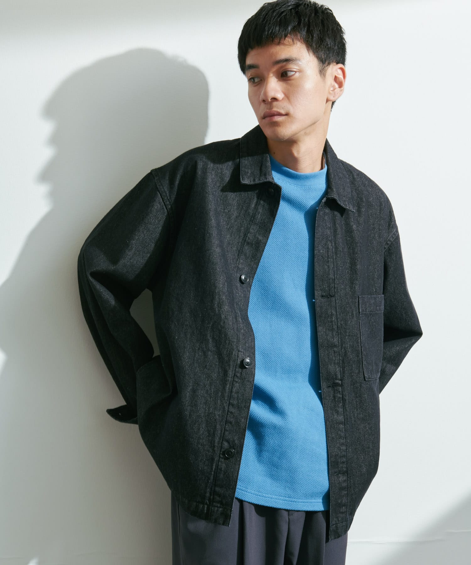 身長：181cm サイズ：L